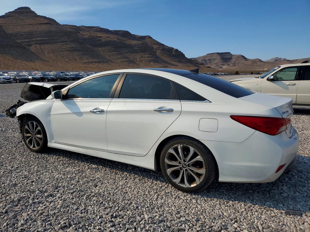 2014 Hyundai Sonata Limited 2.0t White vin: 5NPEC4AB7EH886722