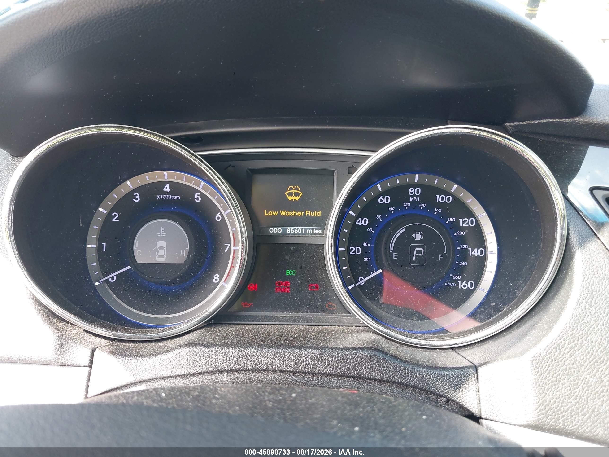 2014 Hyundai Sonata Limited 2.0t Синий vin: 5NPEC4AB7EH898966