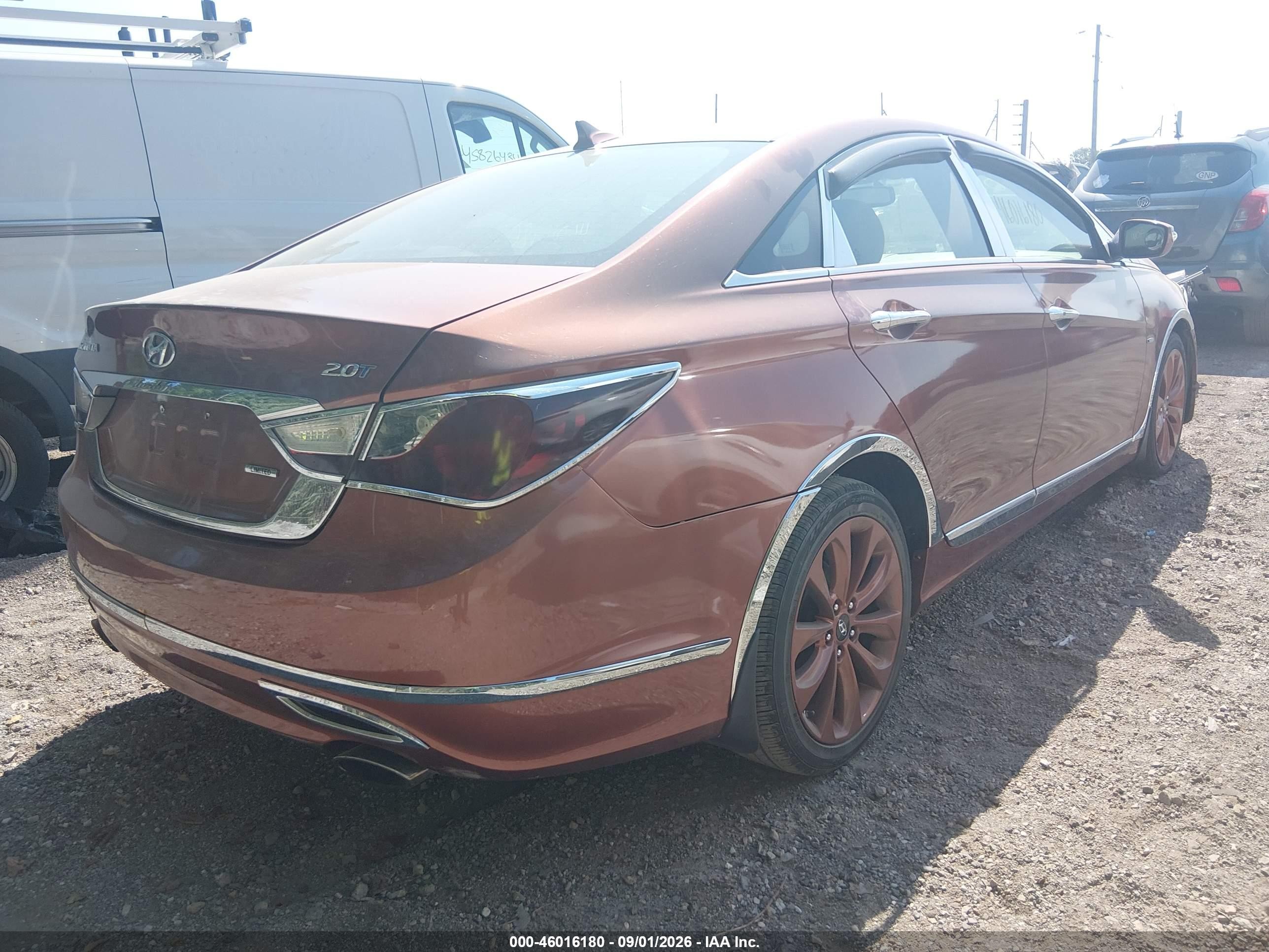 2011 Hyundai Sonata Limited 2.0t Brown vin: 5NPEC4AB8BH194397
