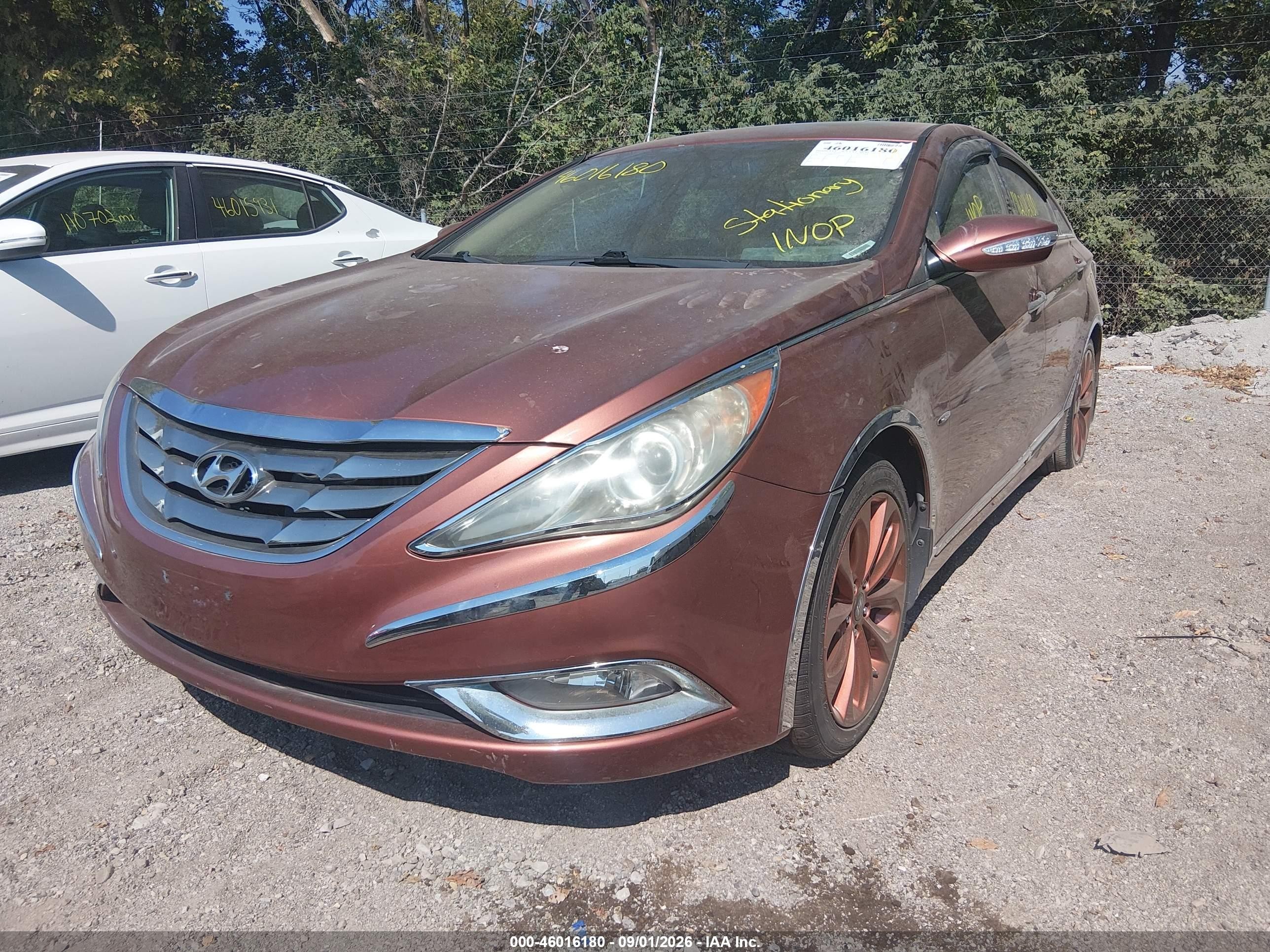 2011 Hyundai Sonata Limited 2.0t Brown vin: 5NPEC4AB8BH194397