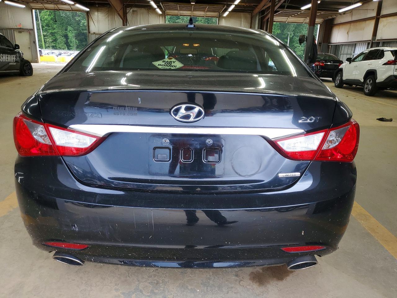 2011 Hyundai Sonata Limited 2.0t Black vin: 5NPEC4AB8BH215765