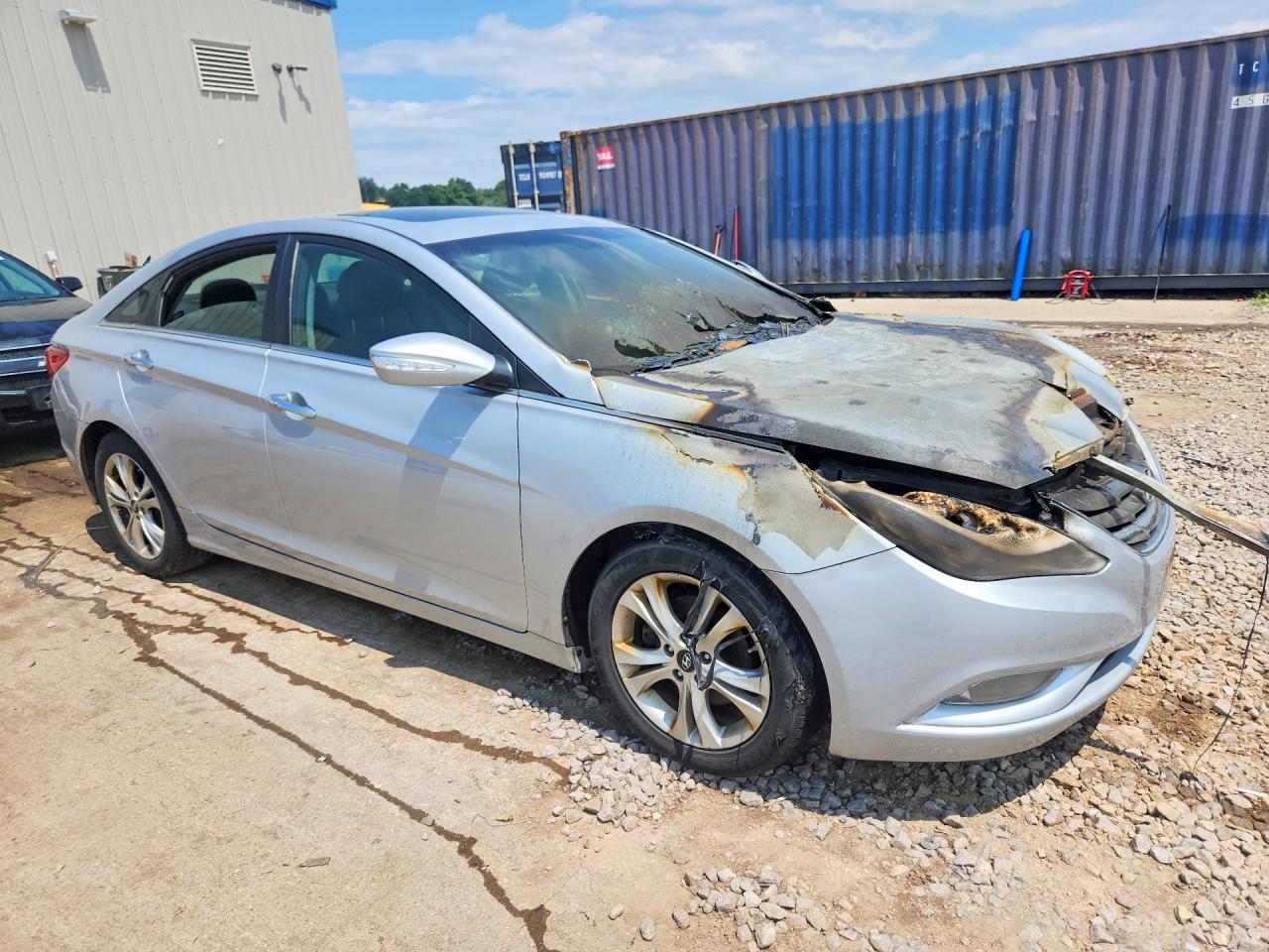 2011 Hyundai Sonata Limited 2.0t Серебряный vin: 5NPEC4AB8BH293821