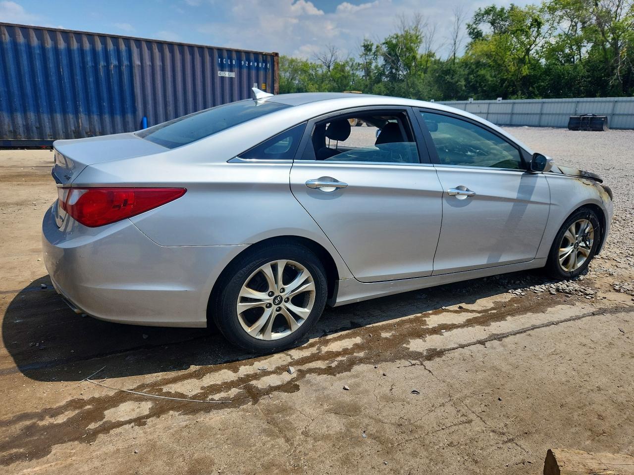 2011 Hyundai Sonata Limited 2.0t Серебряный vin: 5NPEC4AB8BH293821