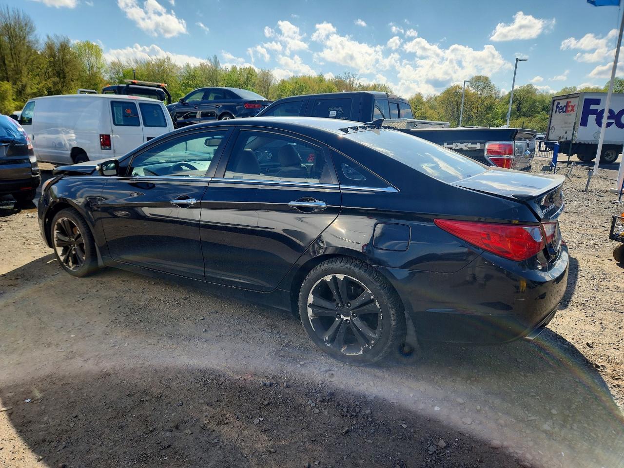 2011 Hyundai Sonata Limited 2.0t Black vin: 5NPEC4AB8BH297710