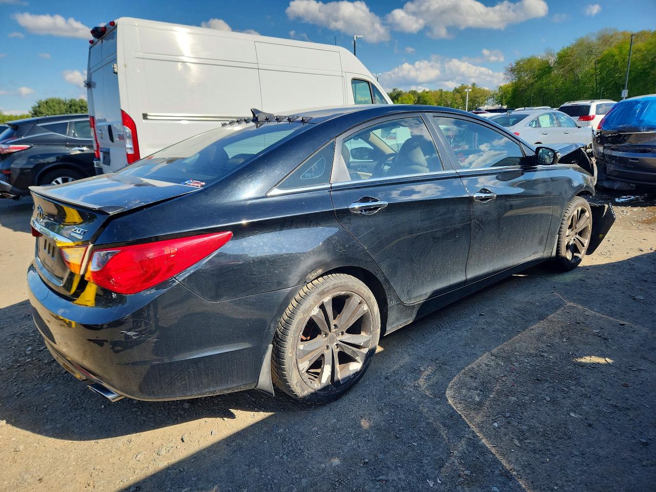 2011 Hyundai Sonata Limited 2.0t Black vin: 5NPEC4AB8BH297710