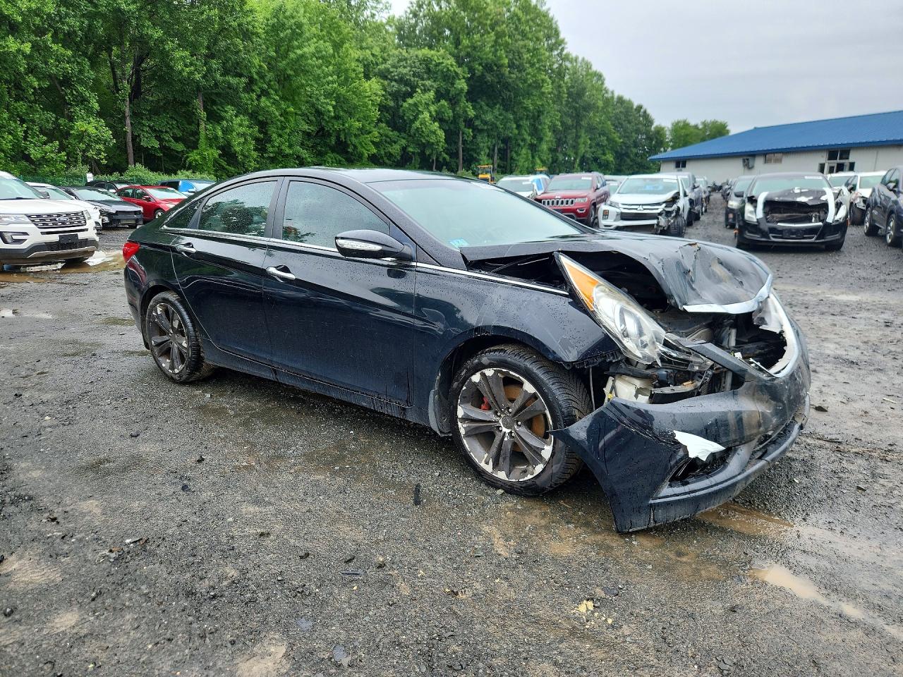 2011 Hyundai Sonata Limited 2.0t Black vin: 5NPEC4AB8BH297710