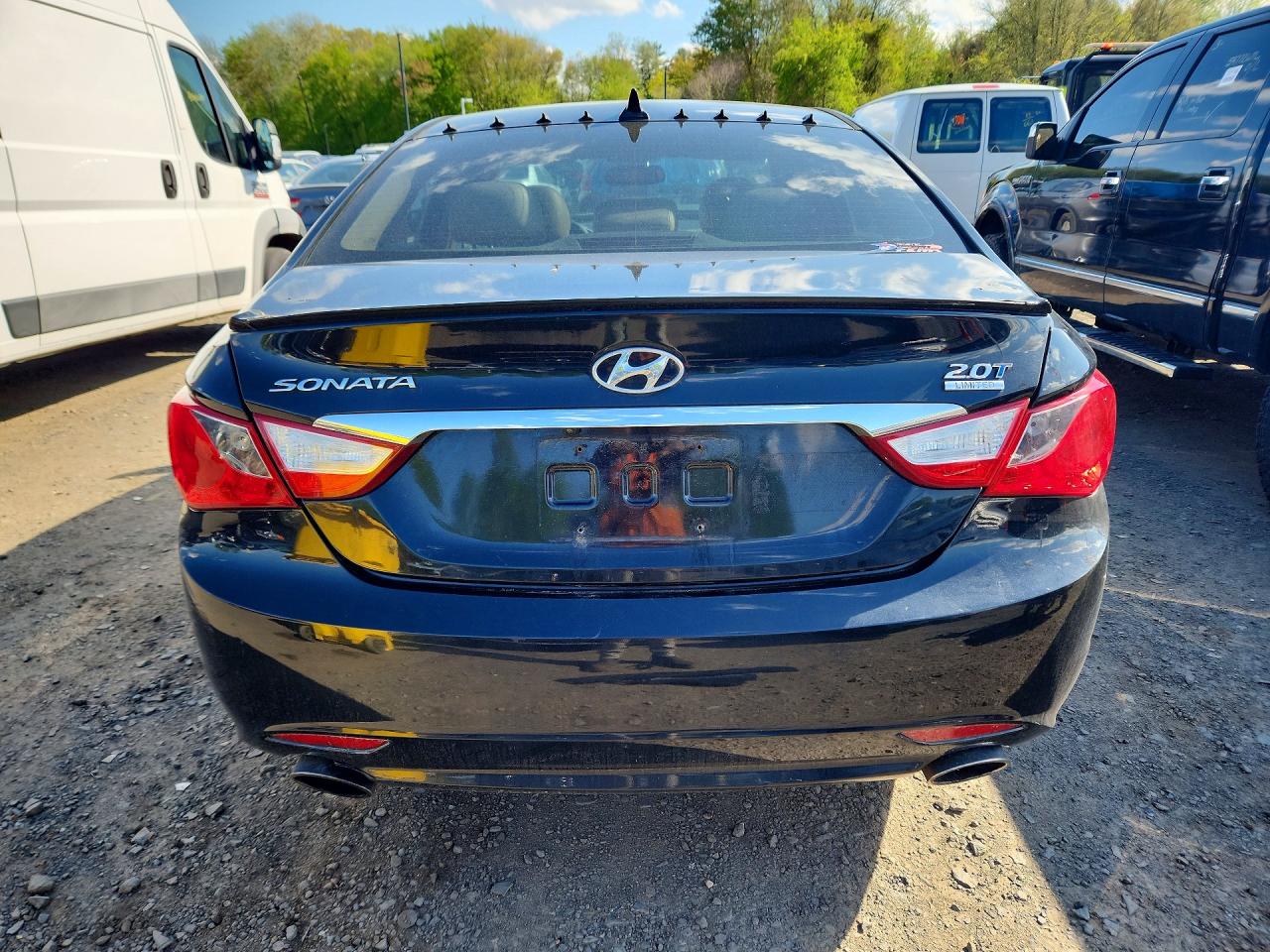 2011 Hyundai Sonata Limited 2.0t Black vin: 5NPEC4AB8BH297710
