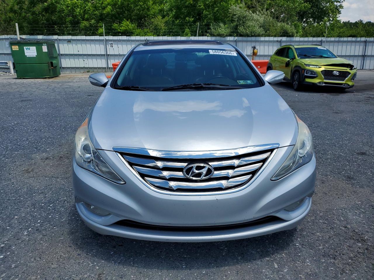 2011 Hyundai Sonata Limited 2.0t Silver vin: 5NPEC4AB8BH305109