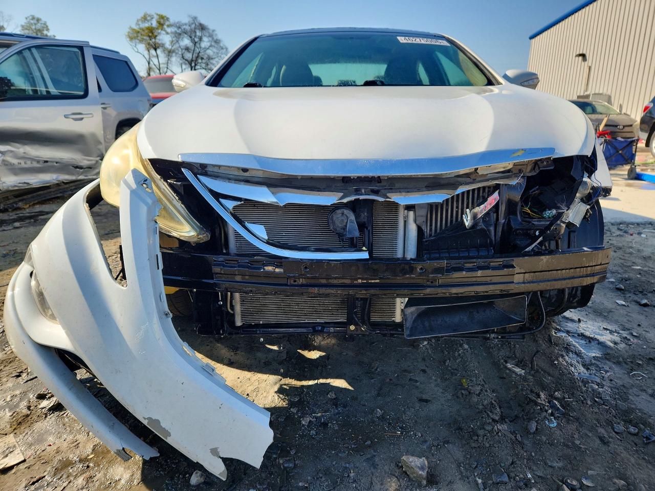 2012 Hyundai Sonata Limited 2.0t White vin: 5NPEC4AB8CH359558