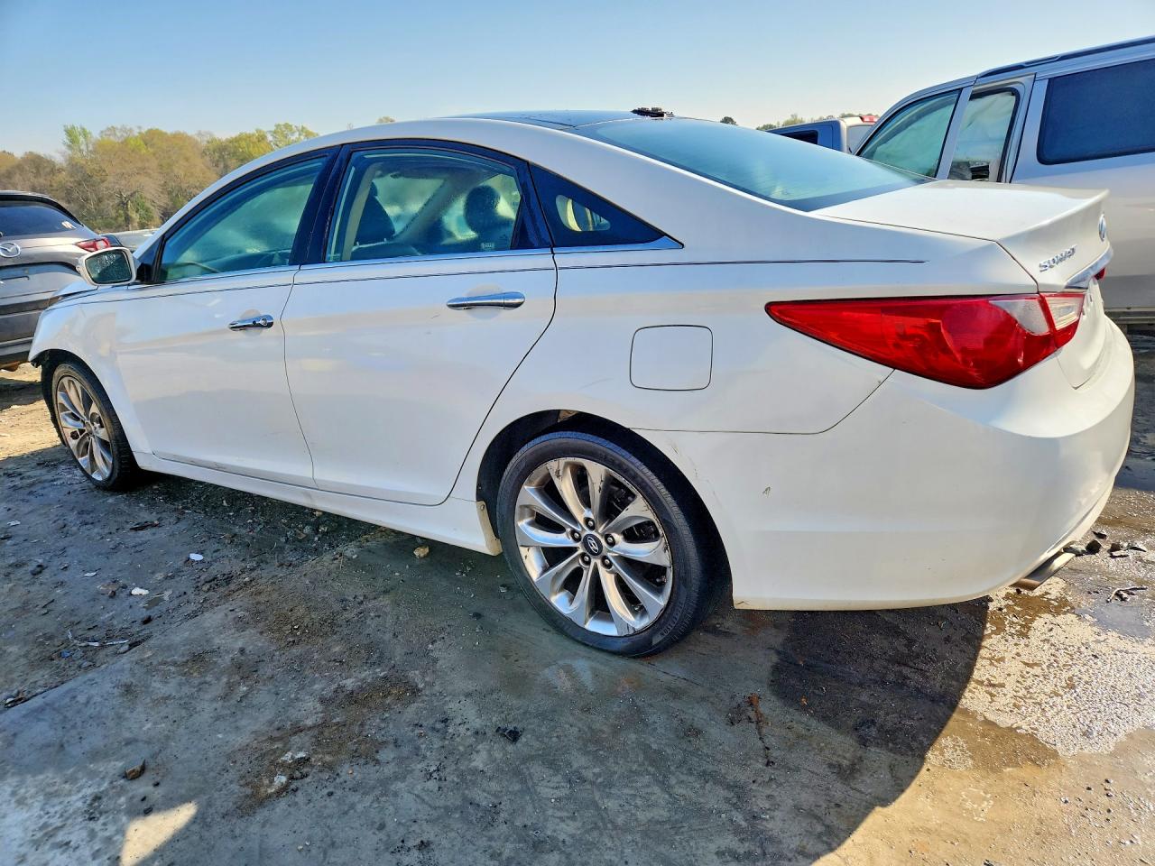 2012 Hyundai Sonata Limited 2.0t White vin: 5NPEC4AB8CH359558