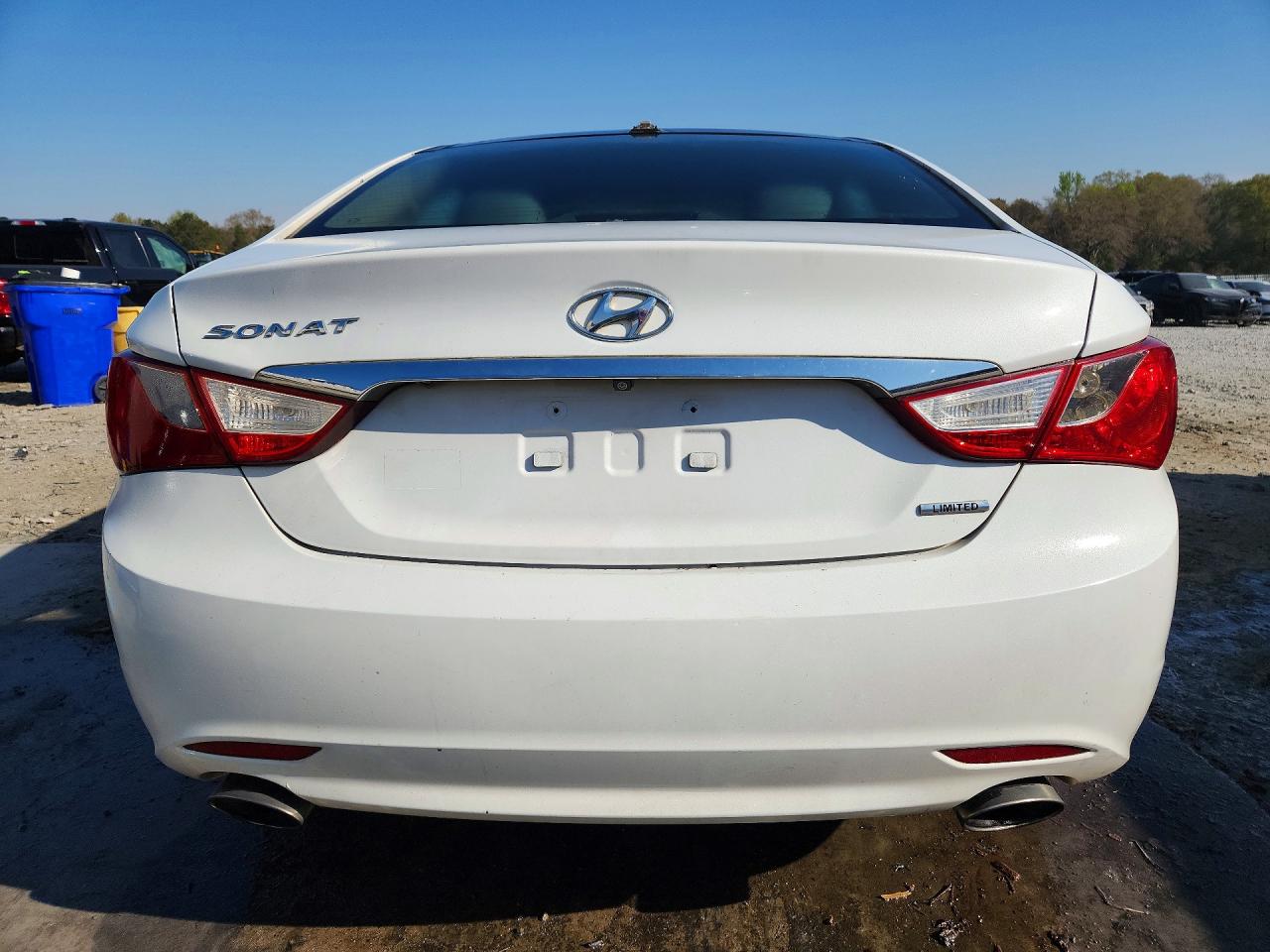 2012 Hyundai Sonata Limited 2.0t White vin: 5NPEC4AB8CH359558