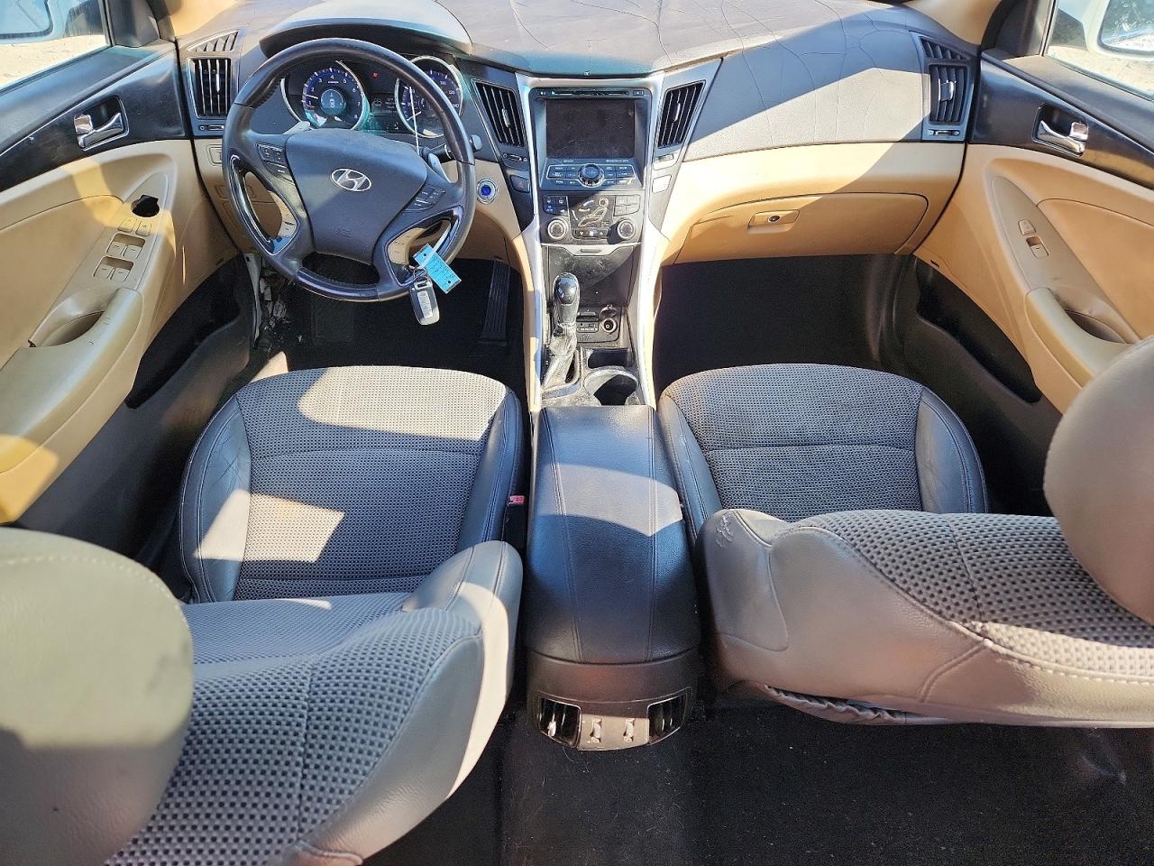2012 Hyundai Sonata Limited 2.0t White vin: 5NPEC4AB8CH359558