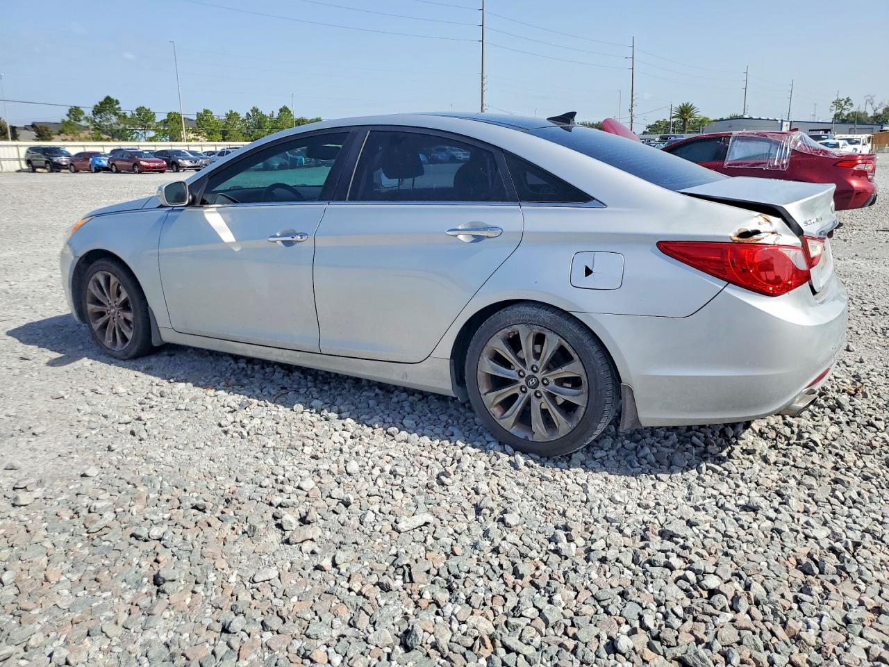 2012 Hyundai Sonata Limited 2.0t Silver vin: 5NPEC4AB8CH379082