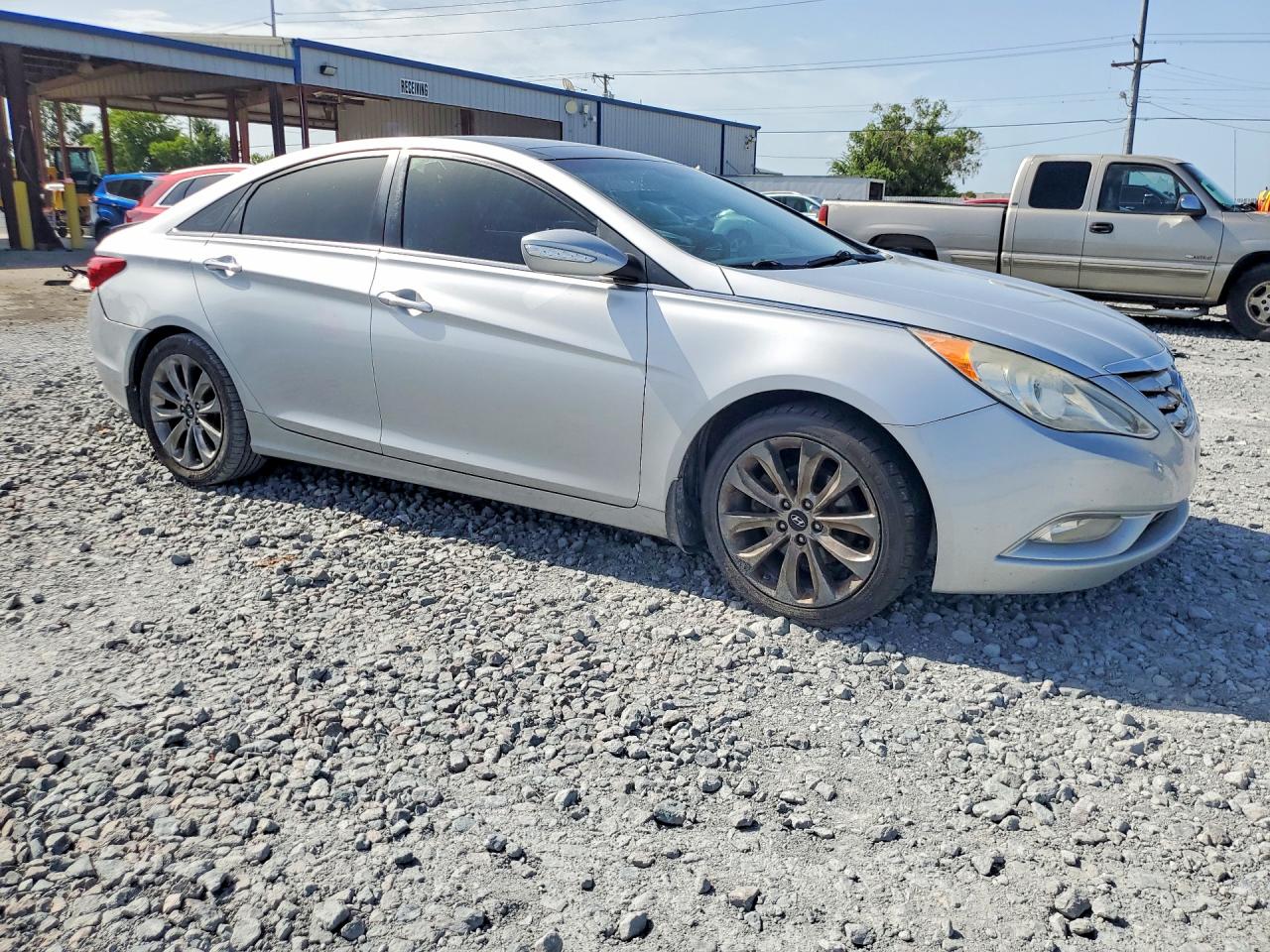 2012 Hyundai Sonata Limited 2.0t Silver vin: 5NPEC4AB8CH379082