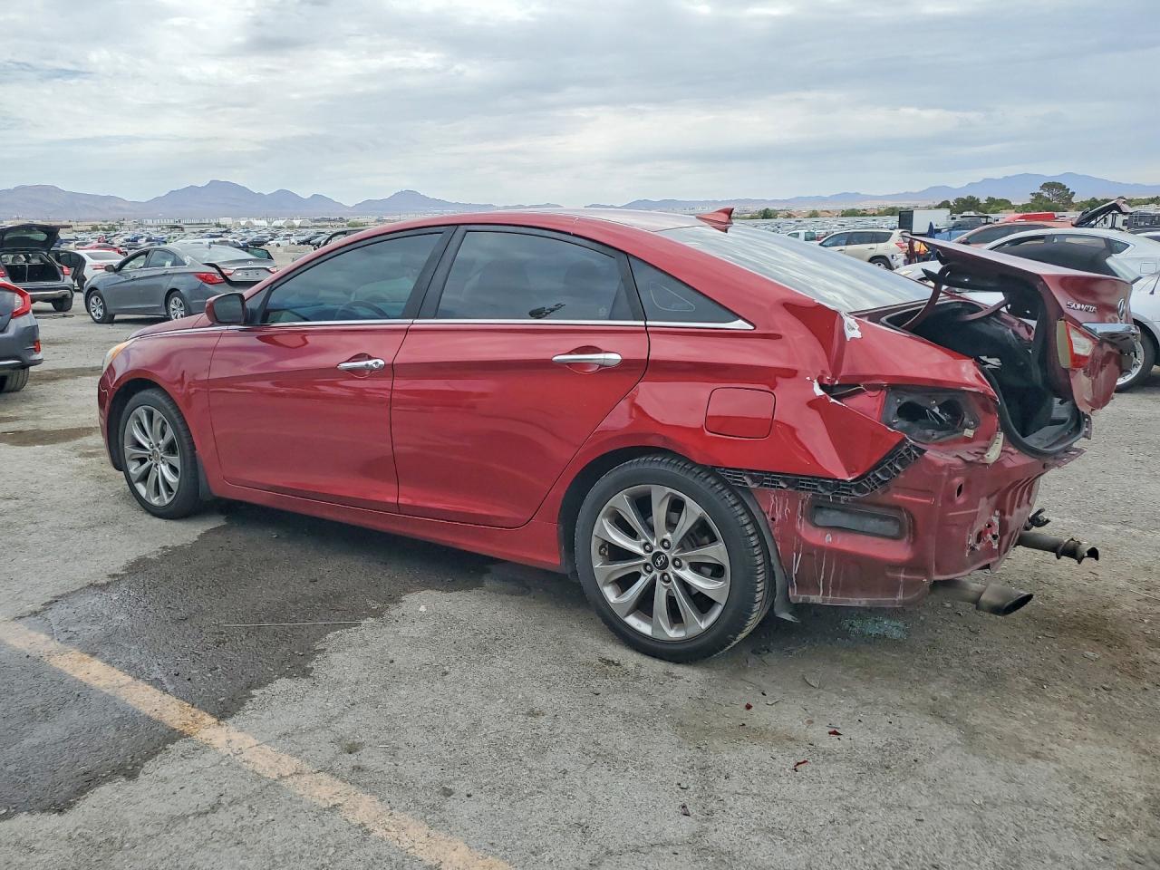 2012 Hyundai Sonata Se 2.0t Red vin: 5NPEC4AB8CH413487