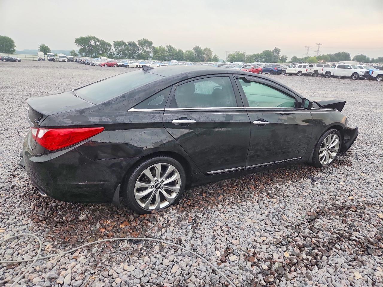 2012 Hyundai Sonata Se 2.0t Black vin: 5NPEC4AB8CH435344