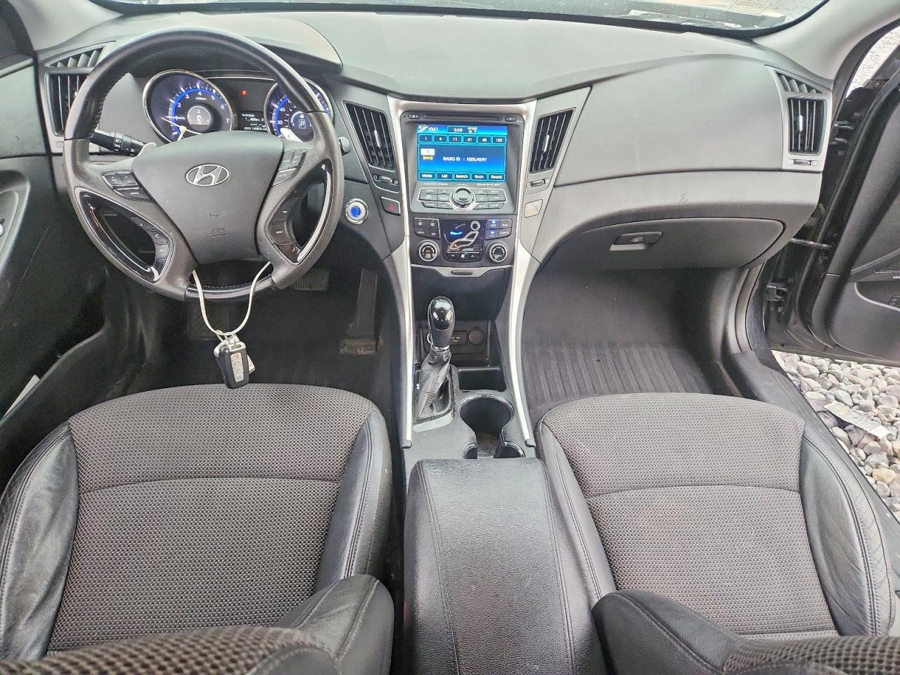2012 Hyundai Sonata Se 2.0t Black vin: 5NPEC4AB8CH435344