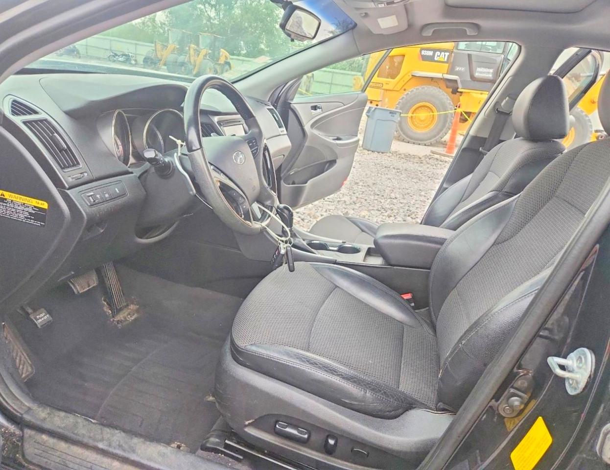 2012 Hyundai Sonata Se 2.0t Black vin: 5NPEC4AB8CH435344