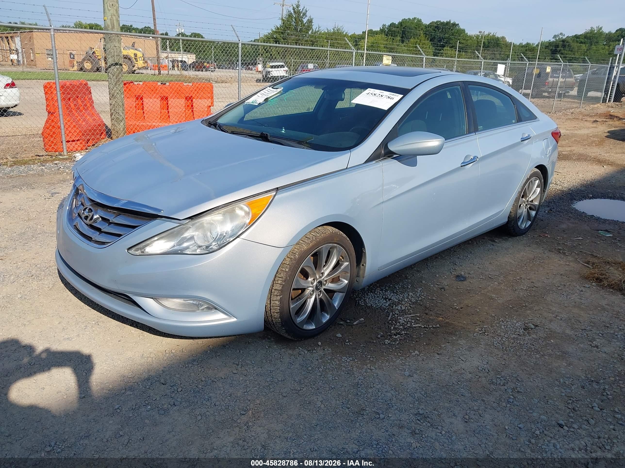 2012 Hyundai Sonata Se 2.0t Blue vin: 5NPEC4AB8CH477545