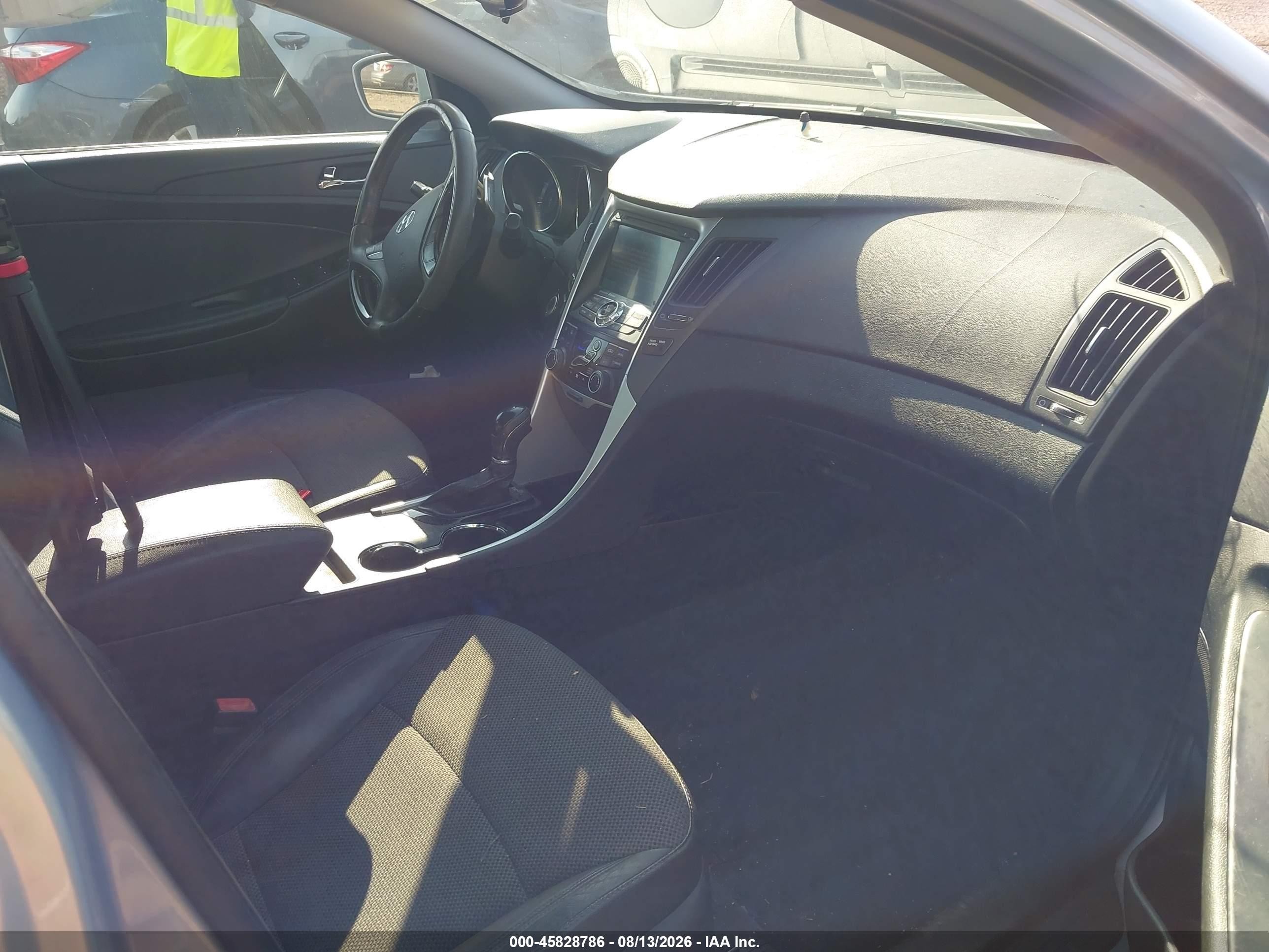 2012 Hyundai Sonata Se 2.0t Blue vin: 5NPEC4AB8CH477545