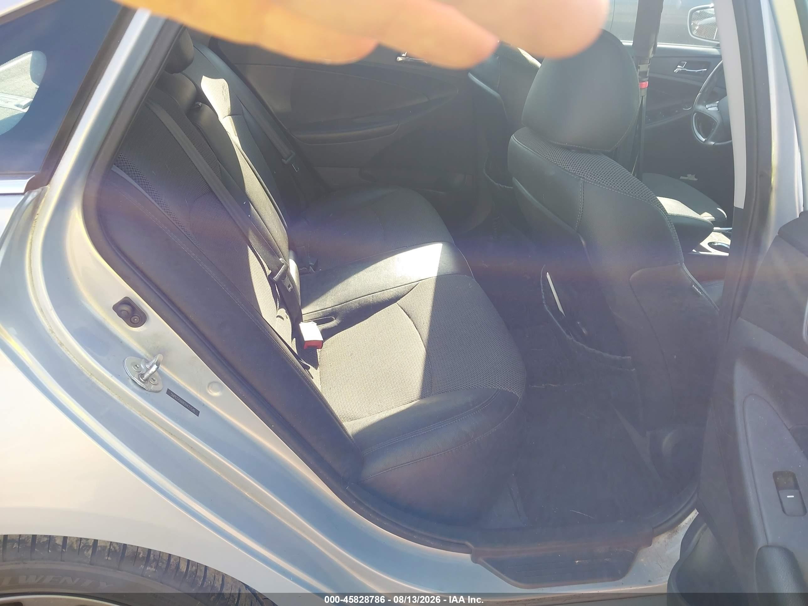 2012 Hyundai Sonata Se 2.0t Blue vin: 5NPEC4AB8CH477545