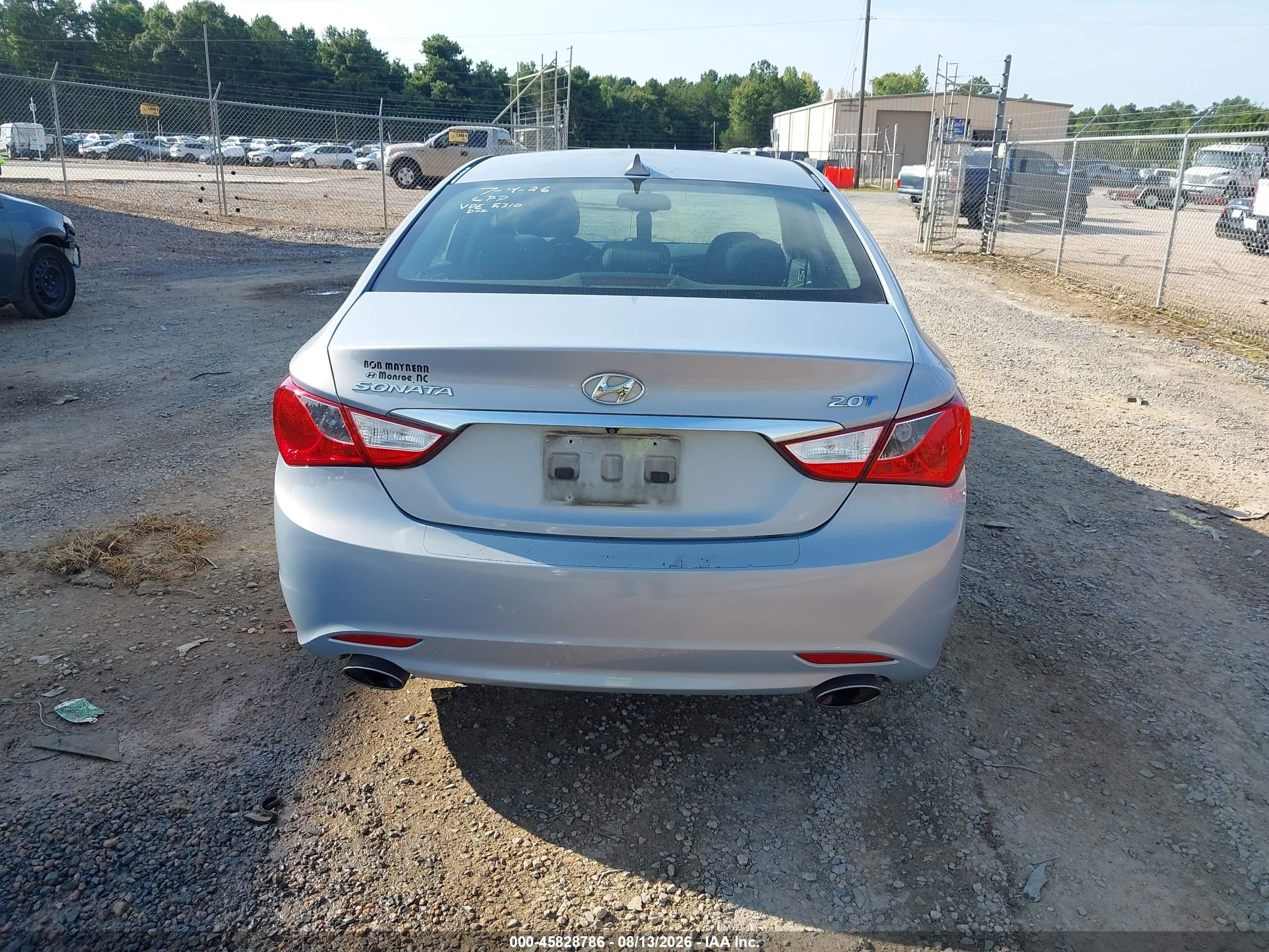 2012 Hyundai Sonata Se 2.0t Blue vin: 5NPEC4AB8CH477545