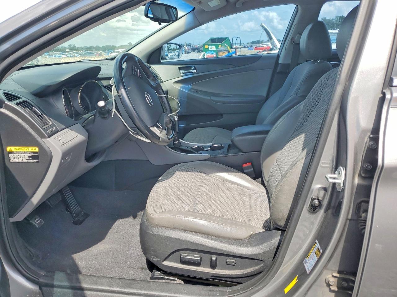 2013 Hyundai Sonata Se 2.0t Gray vin: 5NPEC4AB8DH592888