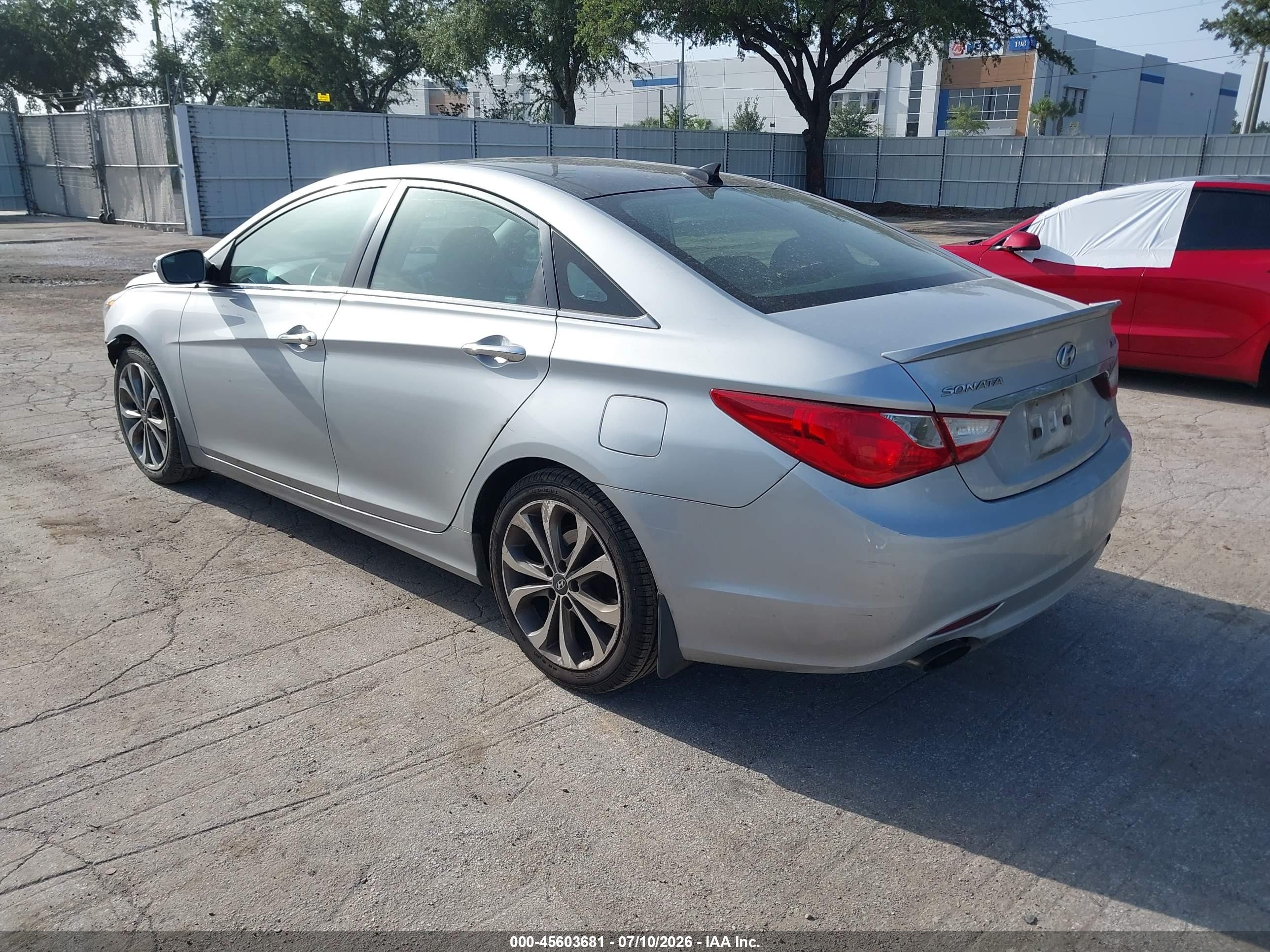 2013 Hyundai Sonata Limited 2.0t Silver vin: 5NPEC4AB8DH682851