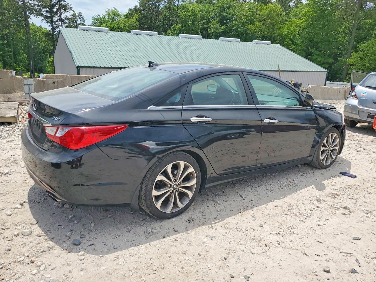 2013 Hyundai Sonata Se 2.0t Black vin: 5NPEC4AB8DH752512