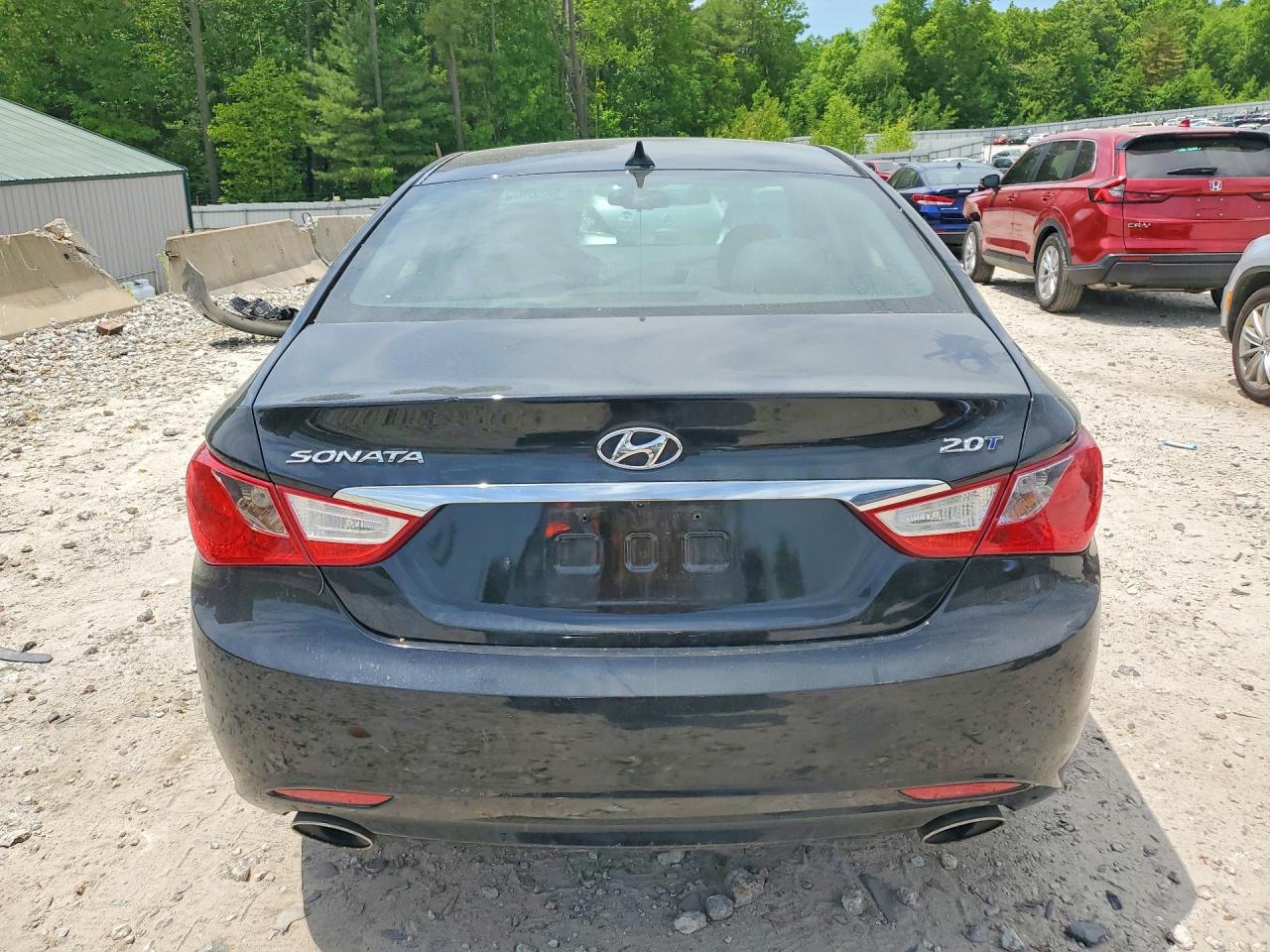 2013 Hyundai Sonata Se 2.0t Black vin: 5NPEC4AB8DH752512