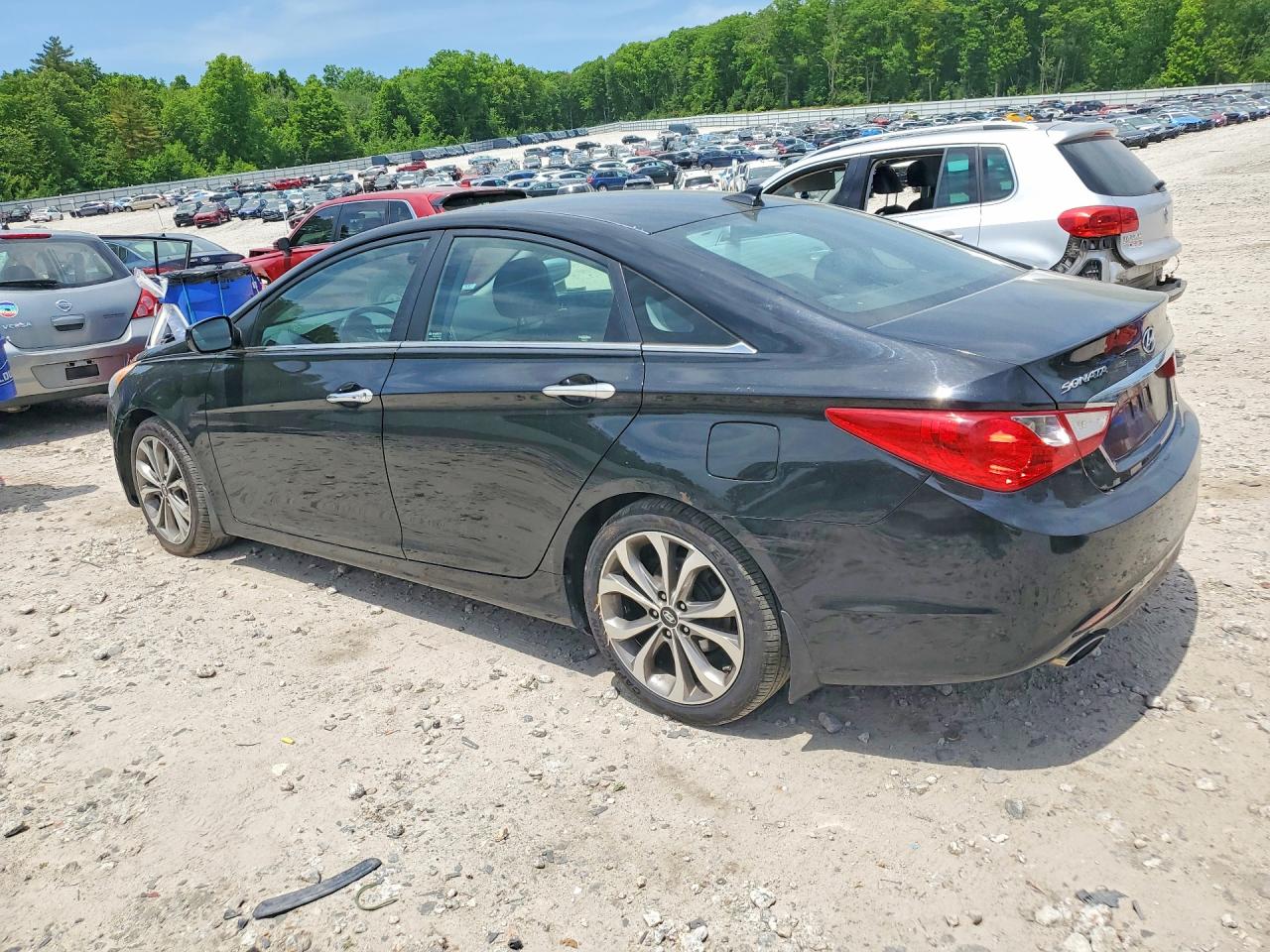 2013 Hyundai Sonata Se 2.0t Black vin: 5NPEC4AB8DH752512