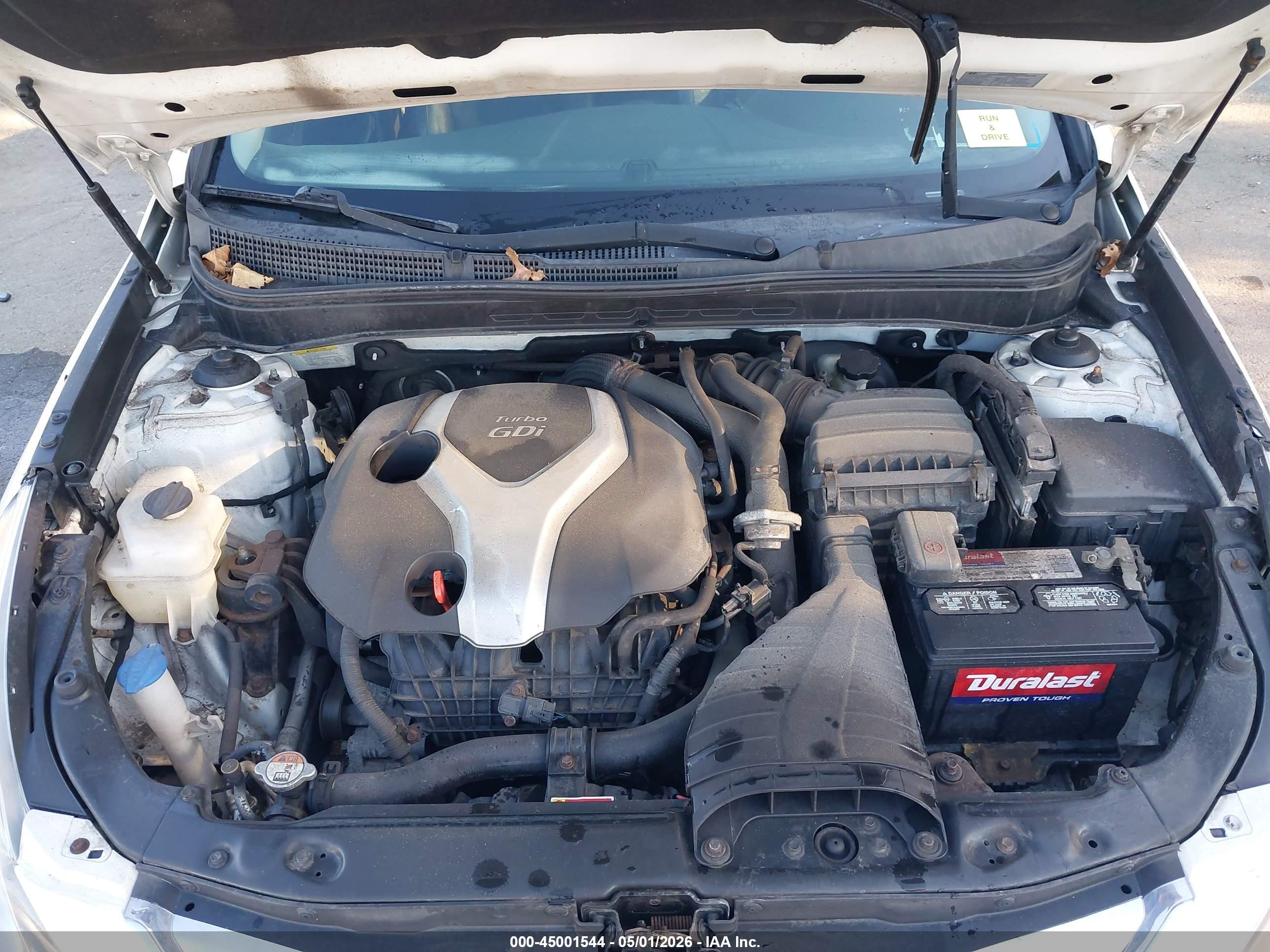 2013 Hyundai Sonata Se 2.0t White vin: 5NPEC4AB8DH799720