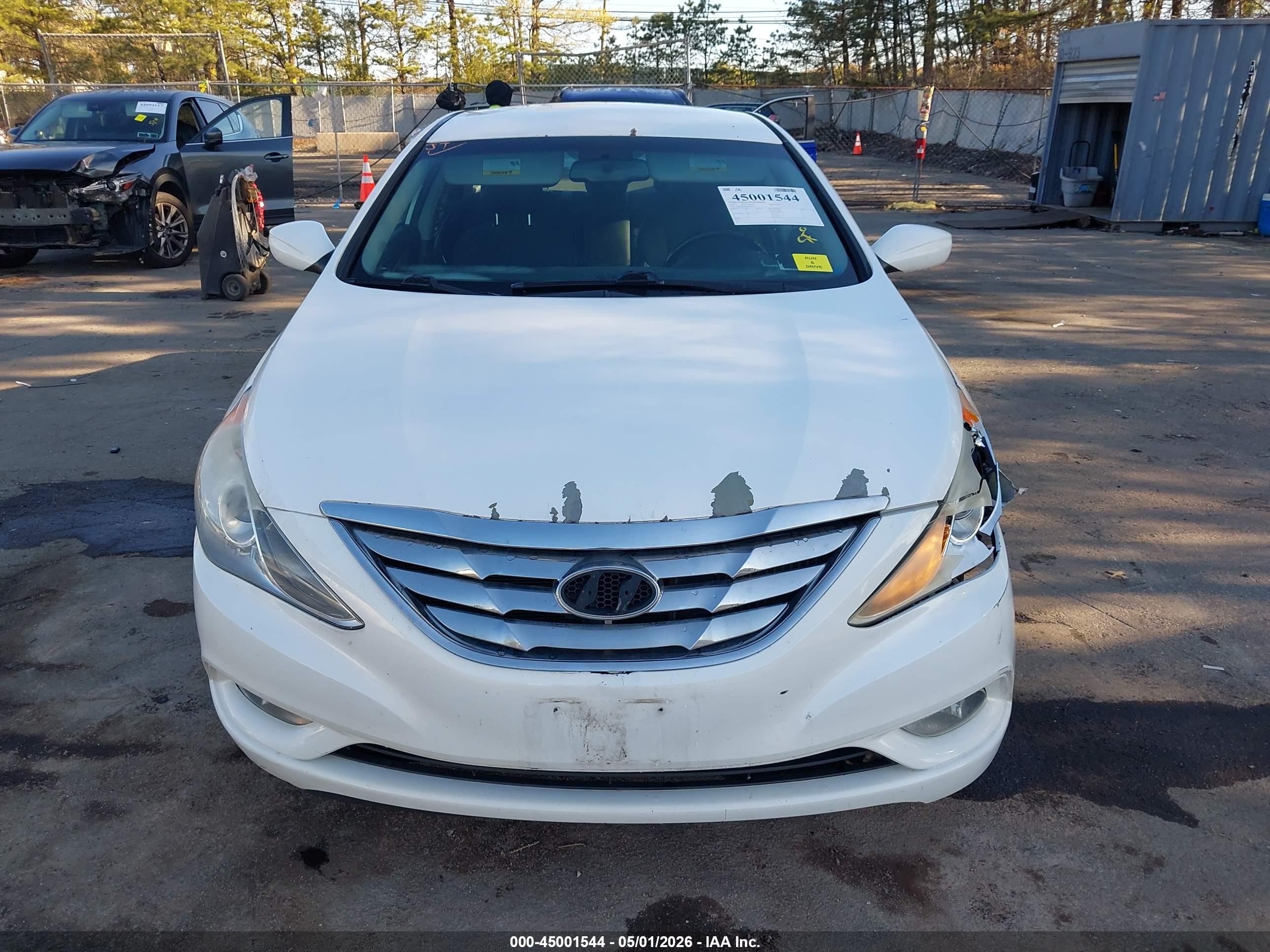 2013 Hyundai Sonata Se 2.0t White vin: 5NPEC4AB8DH799720