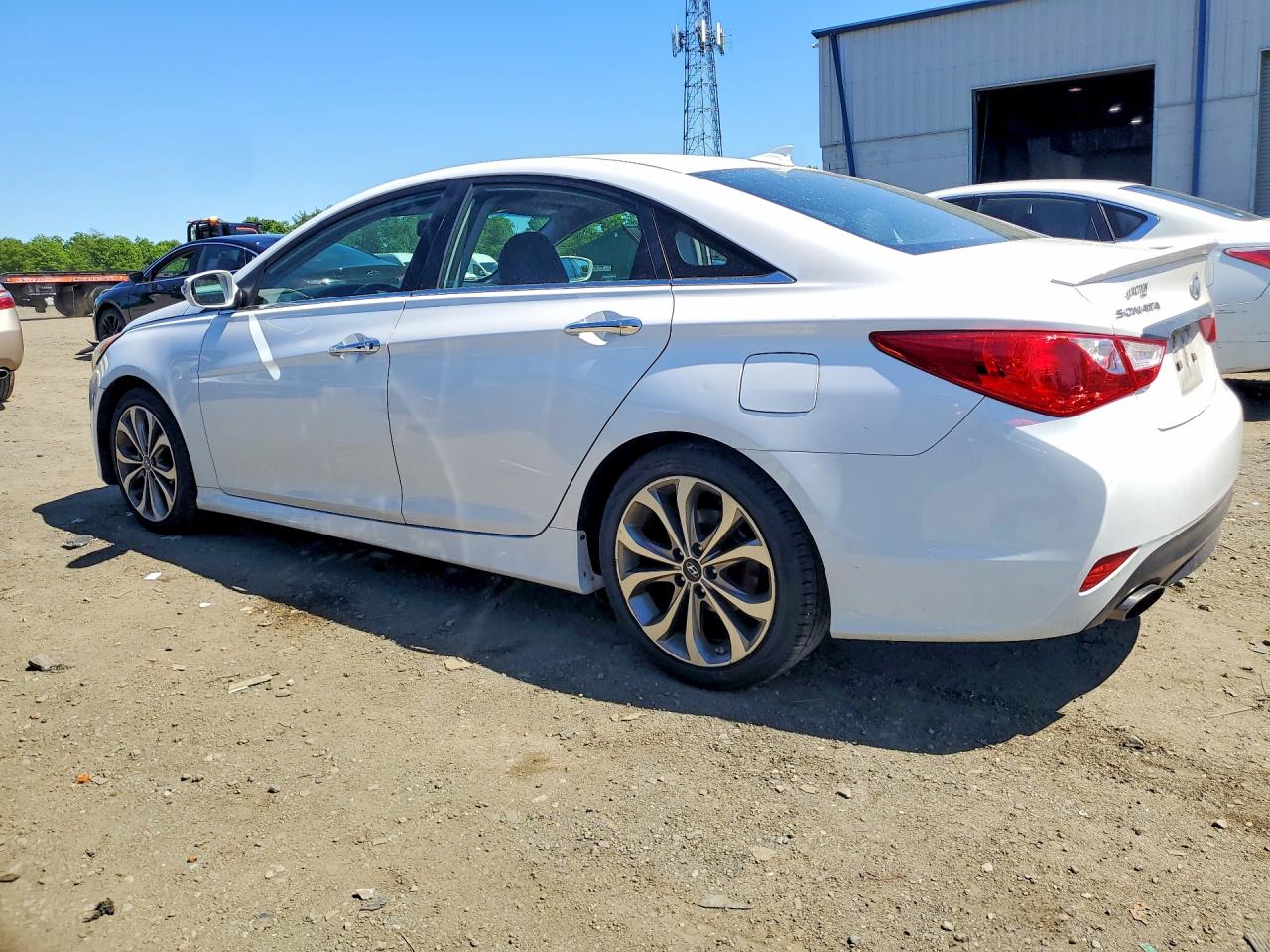 2014 Hyundai Sonata Se 2.0t White vin: 5NPEC4AB8EH813844