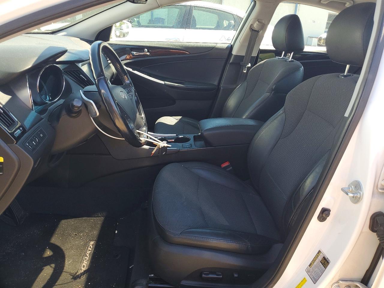 2014 Hyundai Sonata Se 2.0t White vin: 5NPEC4AB8EH813844