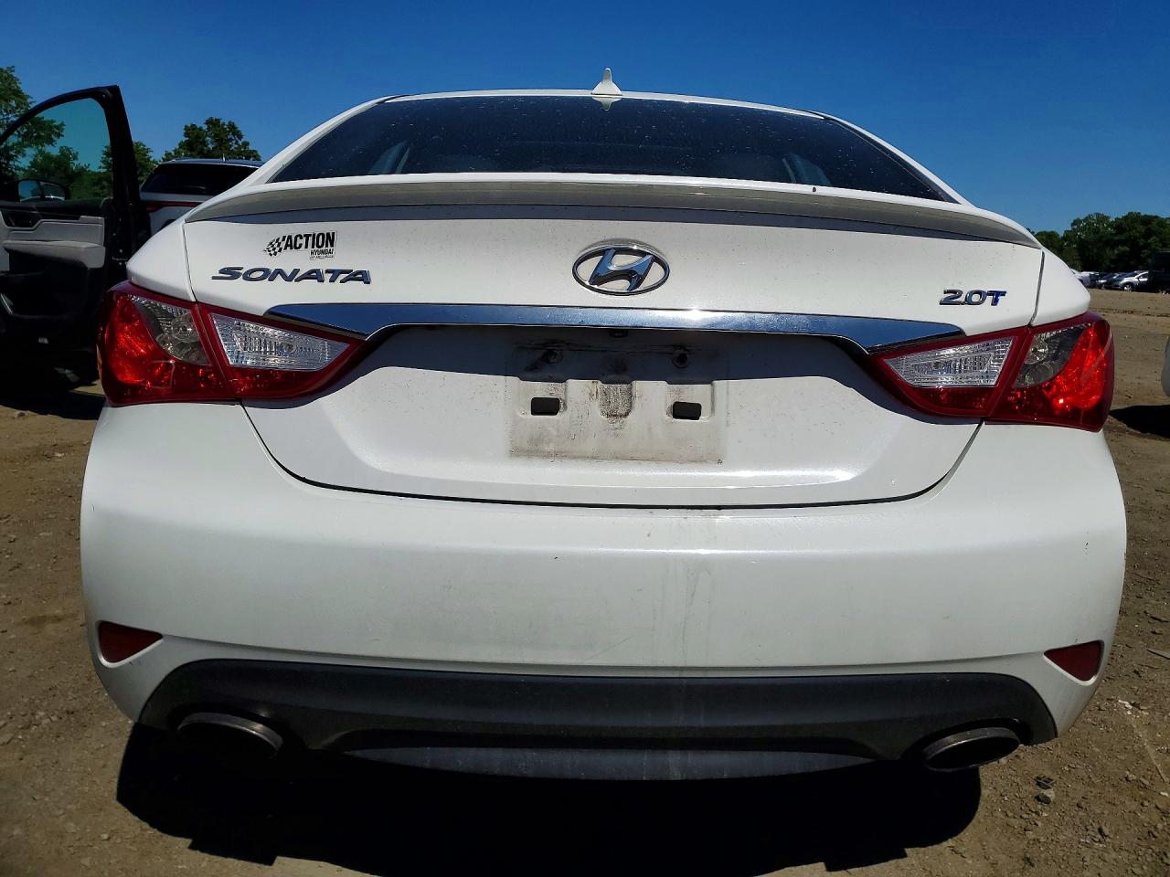 2014 Hyundai Sonata Se 2.0t White vin: 5NPEC4AB8EH813844