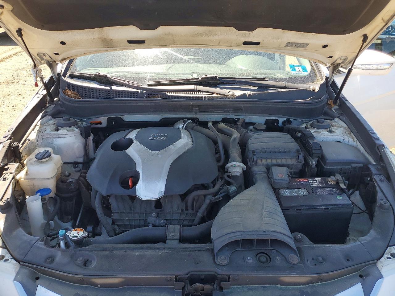 2014 Hyundai Sonata Se 2.0t White vin: 5NPEC4AB8EH813844