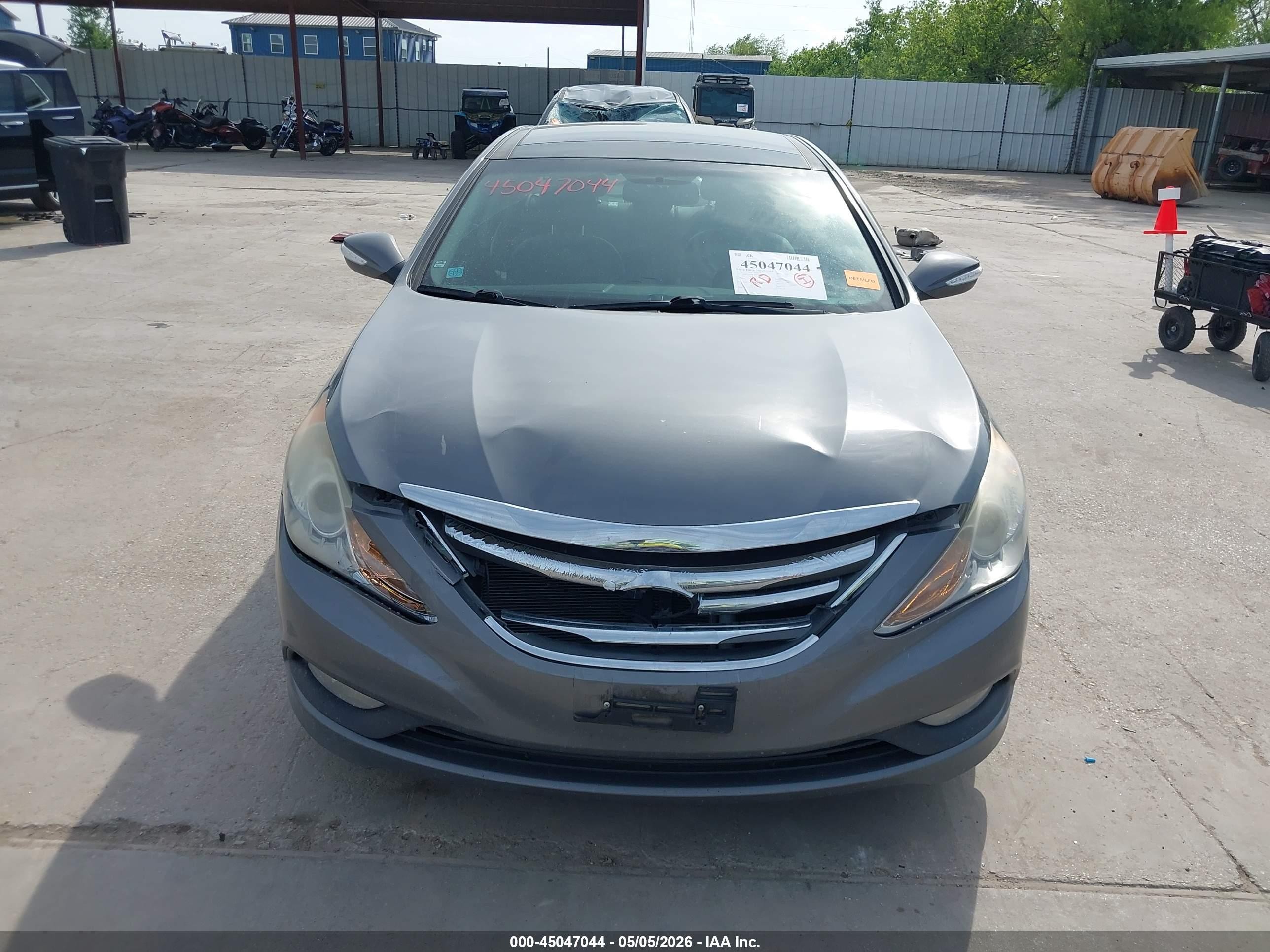 2014 Hyundai Sonata Limited 2.0t Gray vin: 5NPEC4AB8EH825704