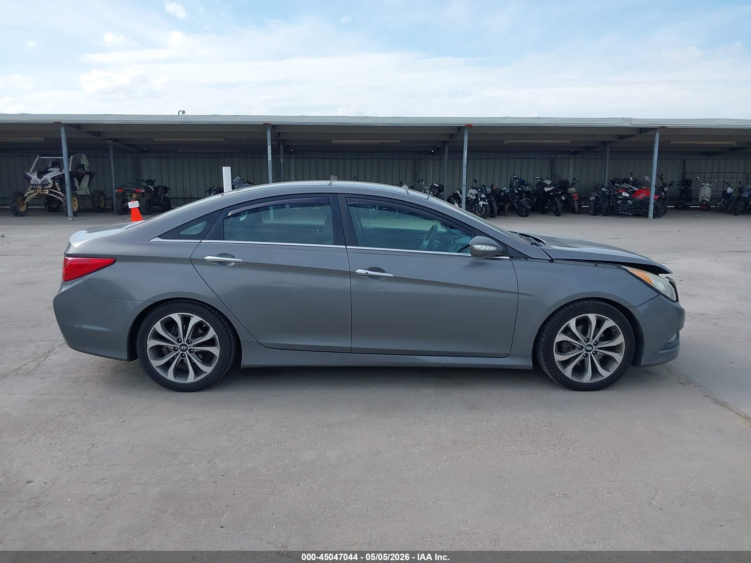 2014 Hyundai Sonata Limited 2.0t Gray vin: 5NPEC4AB8EH825704