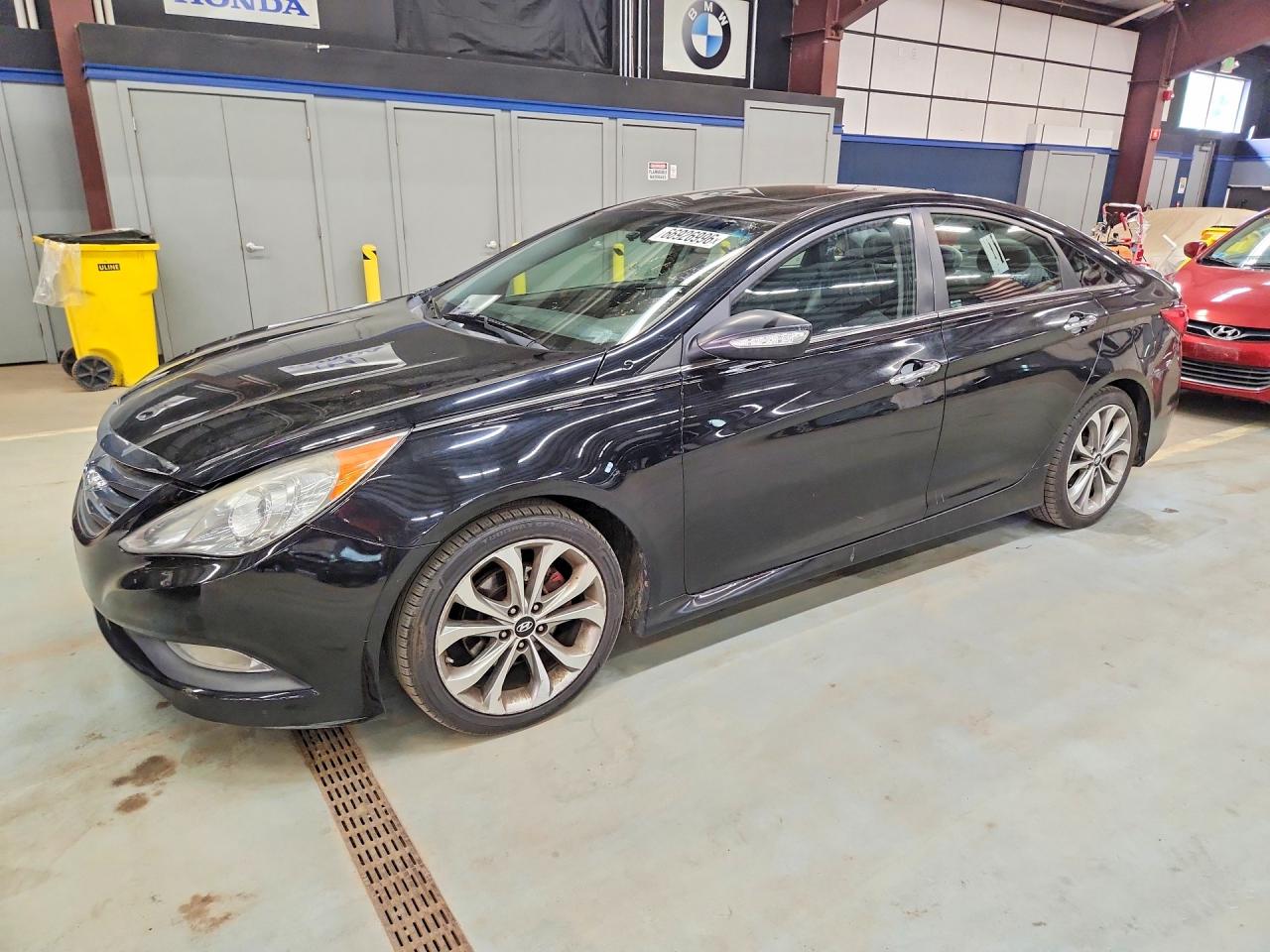 2014 Hyundai Sonata Se 2.0t Black vin: 5NPEC4AB8EH843703