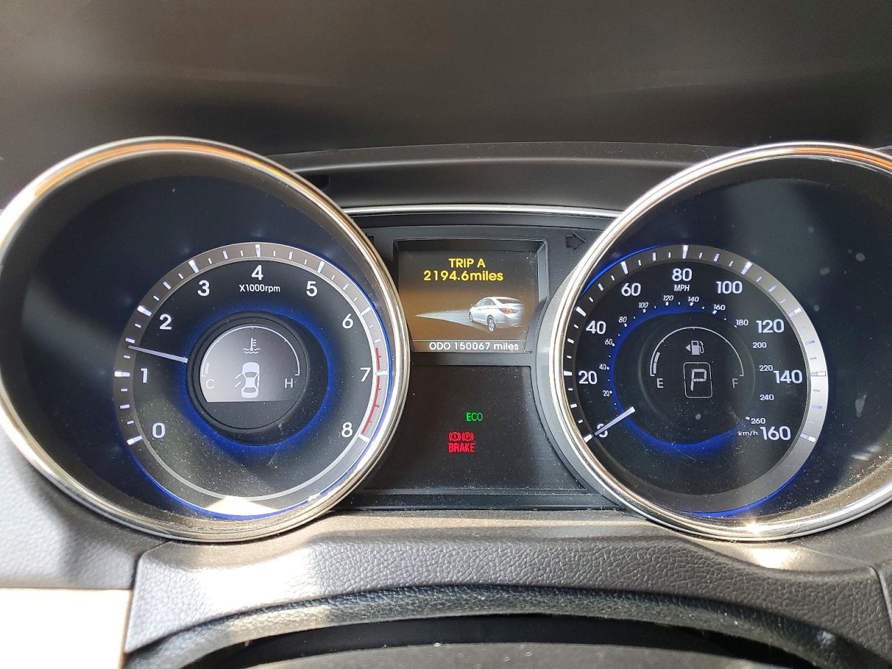 2014 Hyundai Sonata Limited 2.0t Charcoal vin: 5NPEC4AB8EH845256