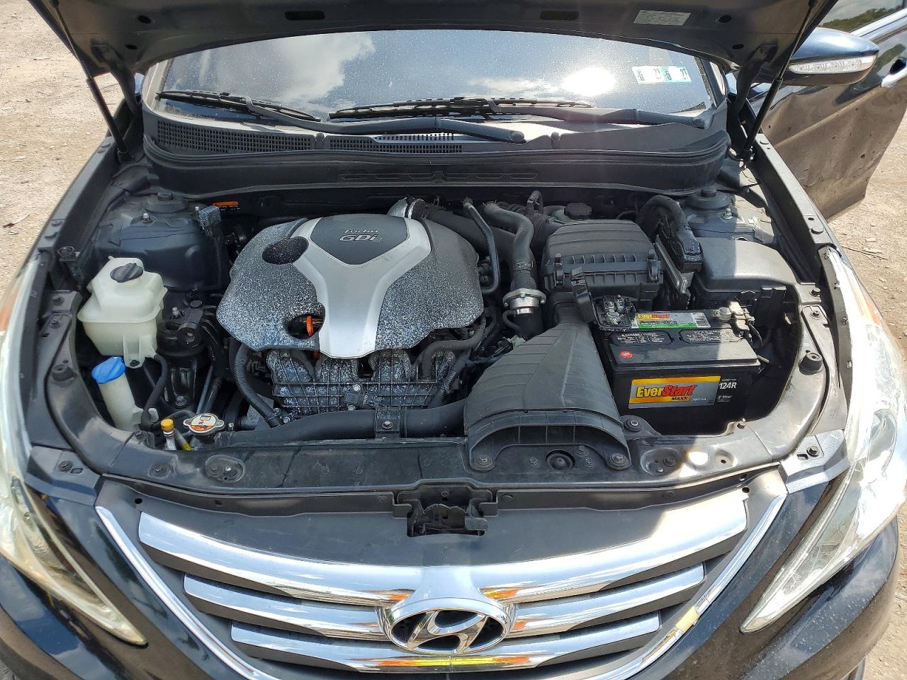 2014 Hyundai Sonata Limited 2.0t Charcoal vin: 5NPEC4AB8EH845256