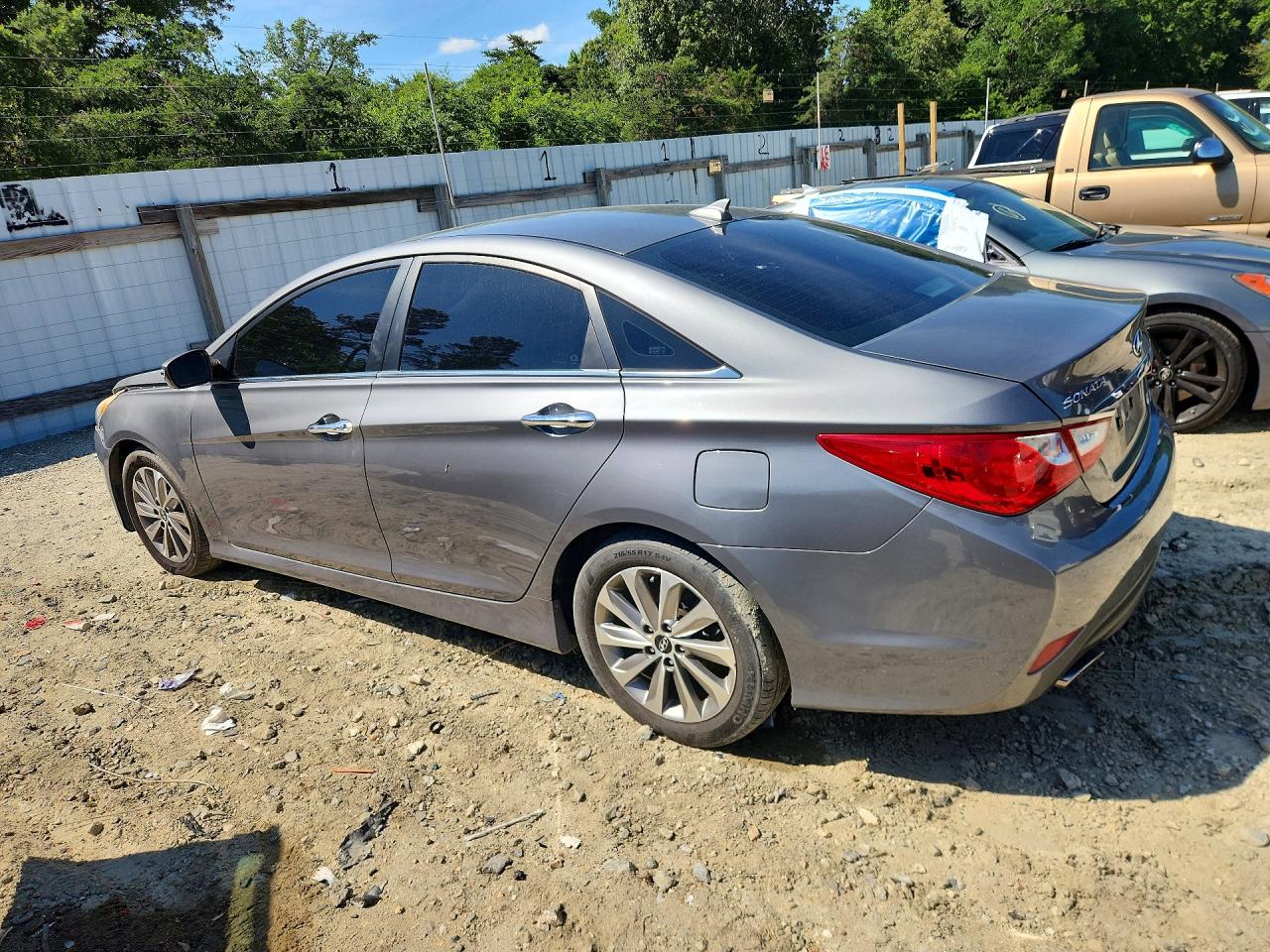 2014 Hyundai Sonata Limited 2.0t Gray vin: 5NPEC4AB8EH914396