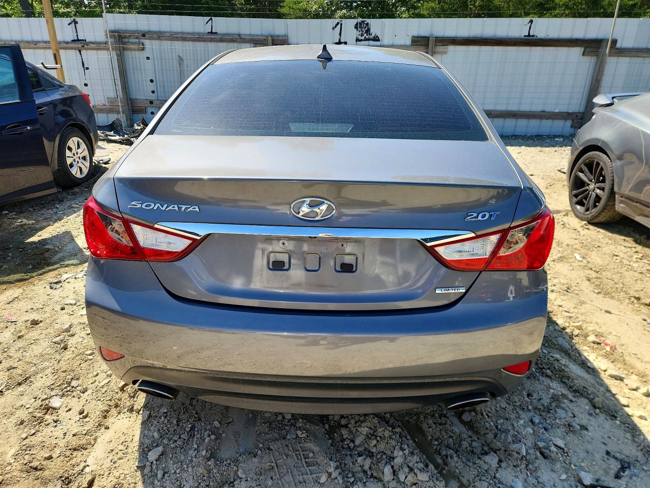 2014 Hyundai Sonata Limited 2.0t Gray vin: 5NPEC4AB8EH914396