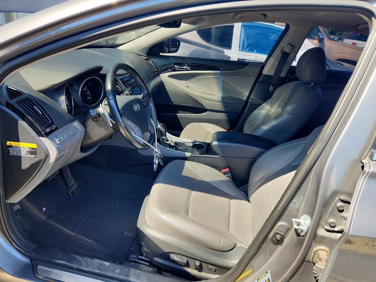 2014 Hyundai Sonata Limited 2.0t Gray vin: 5NPEC4AB8EH914396