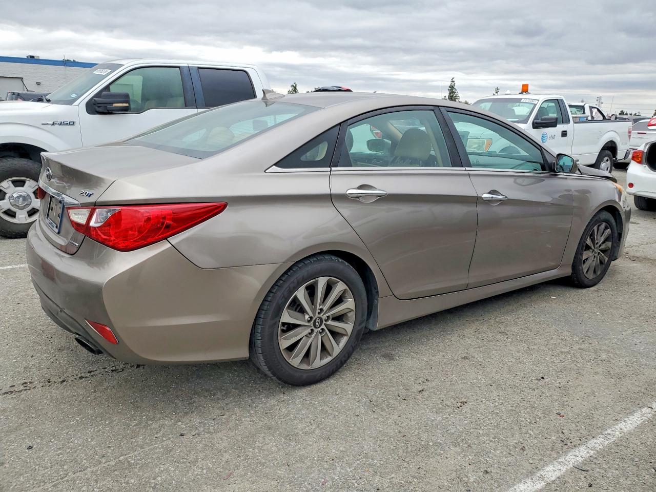 2014 Hyundai Sonata Limited 2.0t Gray vin: 5NPEC4AB8EH916312