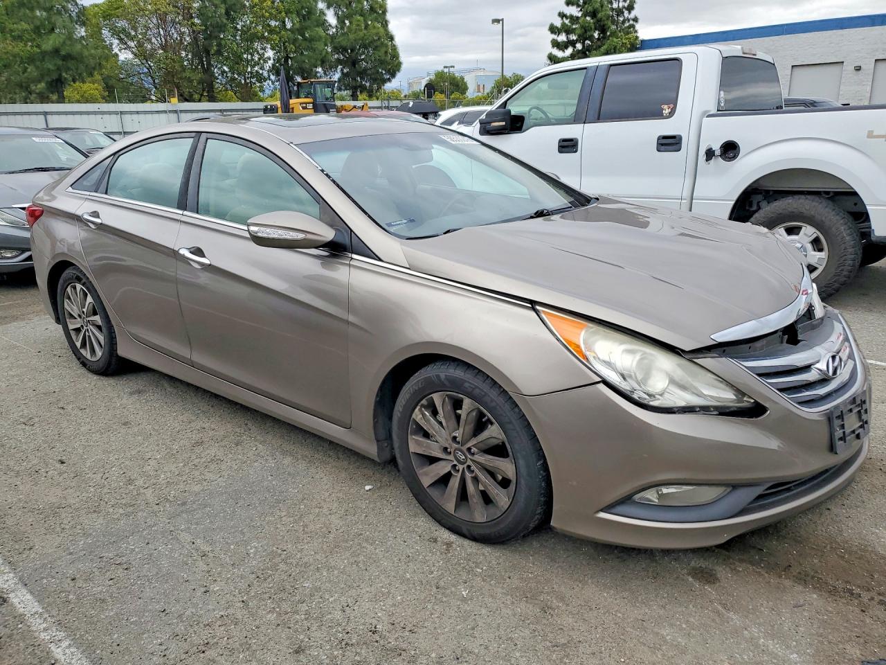 2014 Hyundai Sonata Limited 2.0t Gray vin: 5NPEC4AB8EH916312