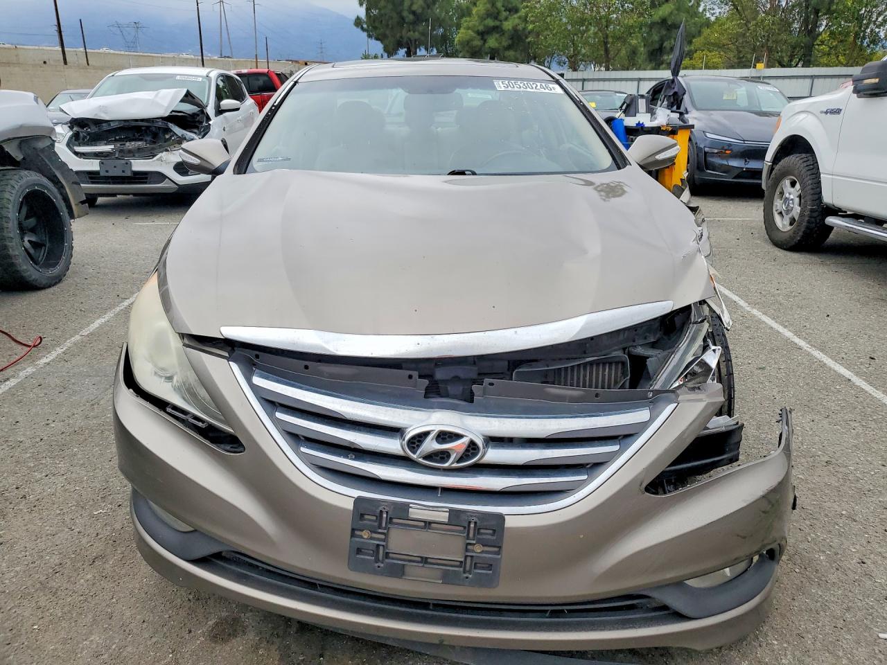 2014 Hyundai Sonata Limited 2.0t Gray vin: 5NPEC4AB8EH916312
