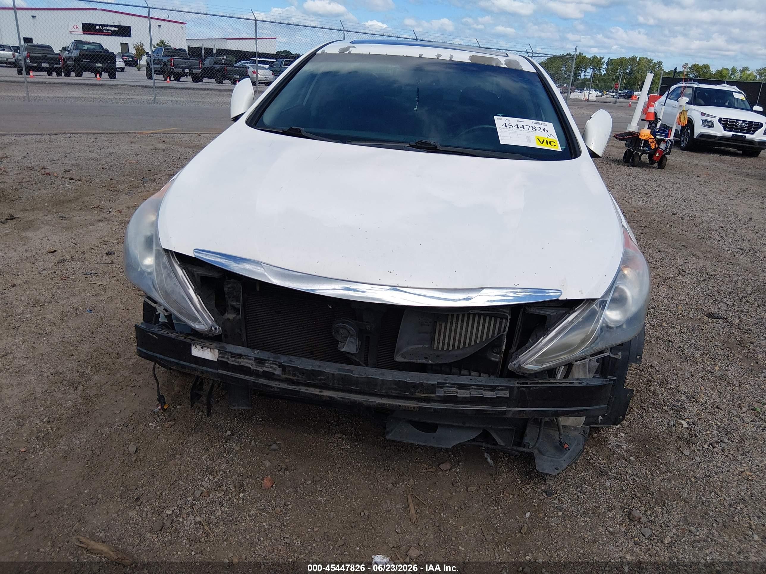 2014 Hyundai Sonata Limited 2.0t White vin: 5NPEC4AB8EH932929