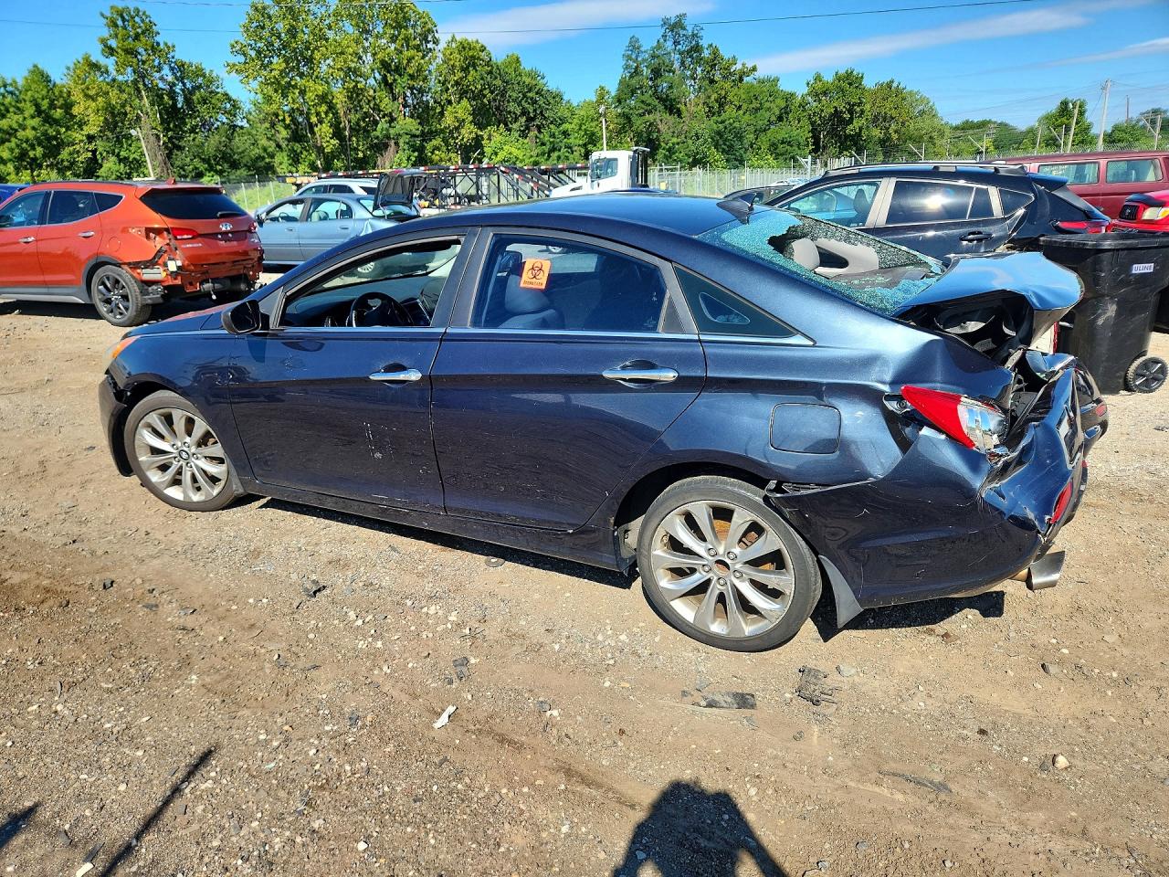 2011 Hyundai Sonata Se 2.0t Синий vin: 5NPEC4AB9BH199981